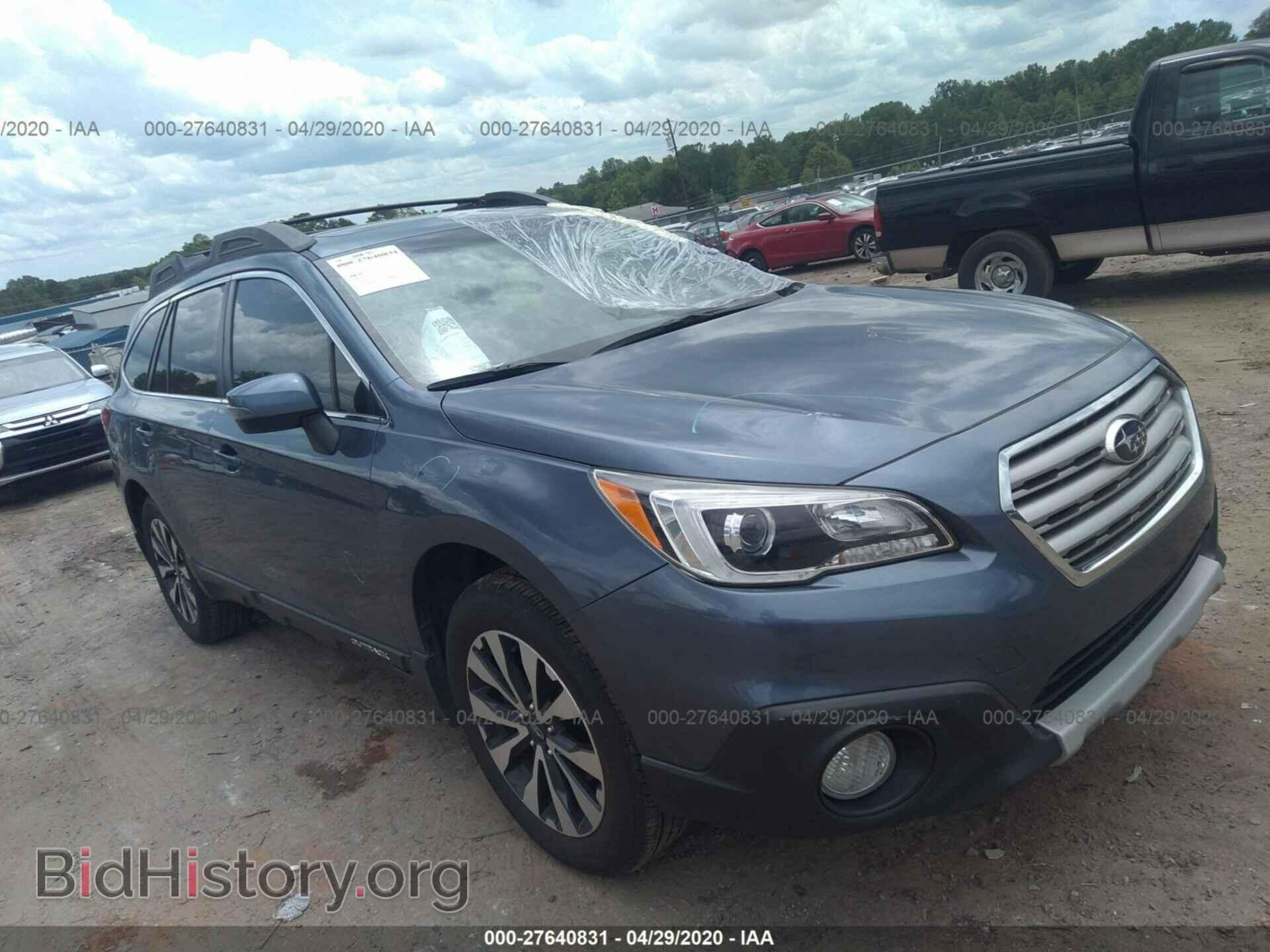 Фотография 4S4BSBLC2F3263629 - SUBARU OUTBACK 2015