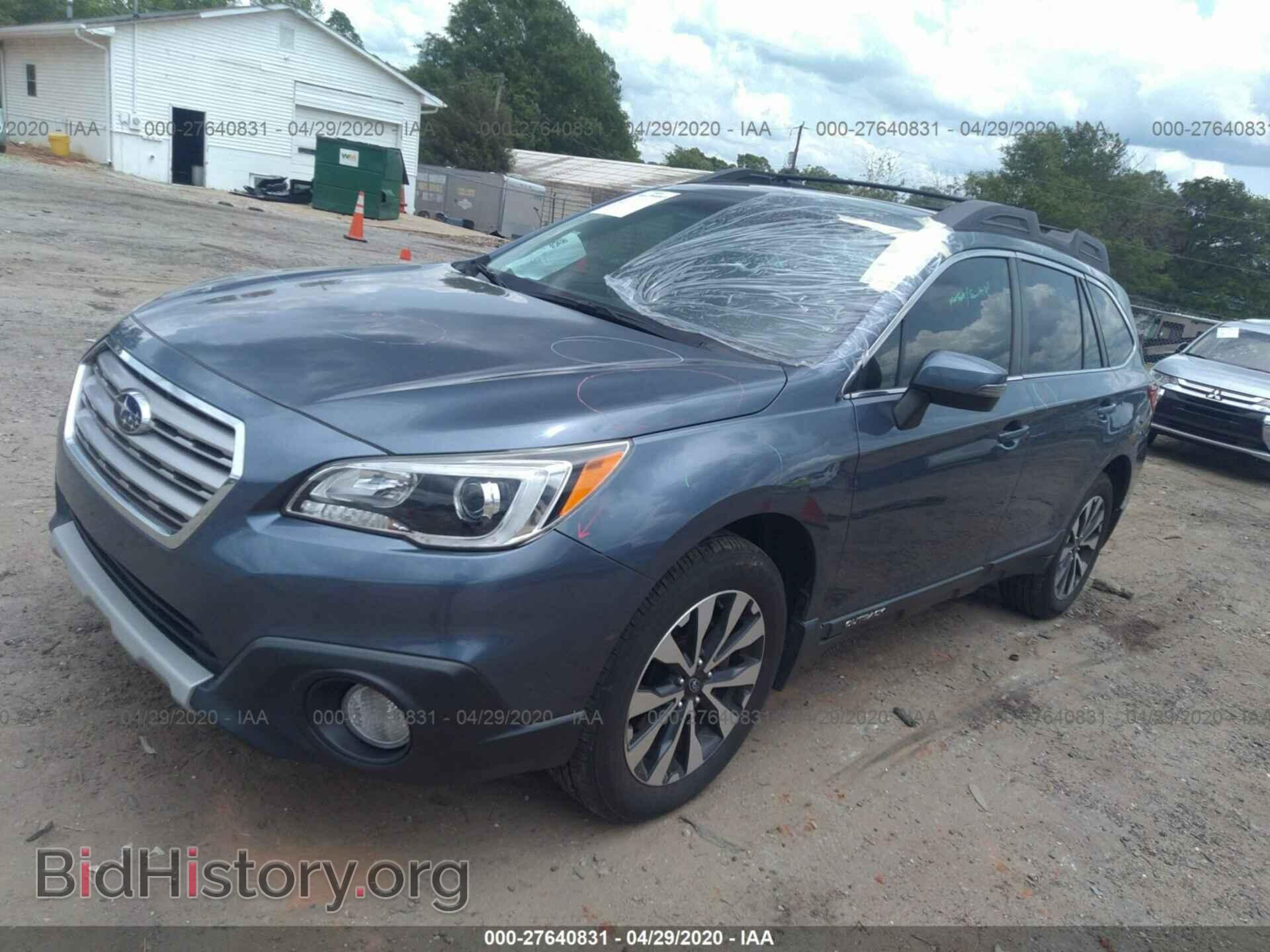 2015 SUBARU OUTBACK - VIN: 4S4BSBLC2F3263629 - Фото 2