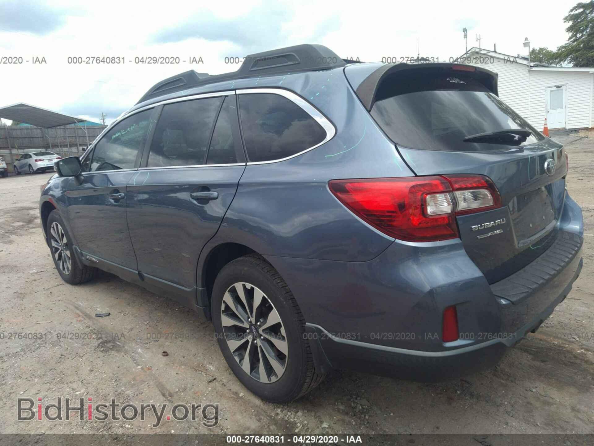 2015 SUBARU OUTBACK - VIN: 4S4BSBLC2F3263629 - Фото 3