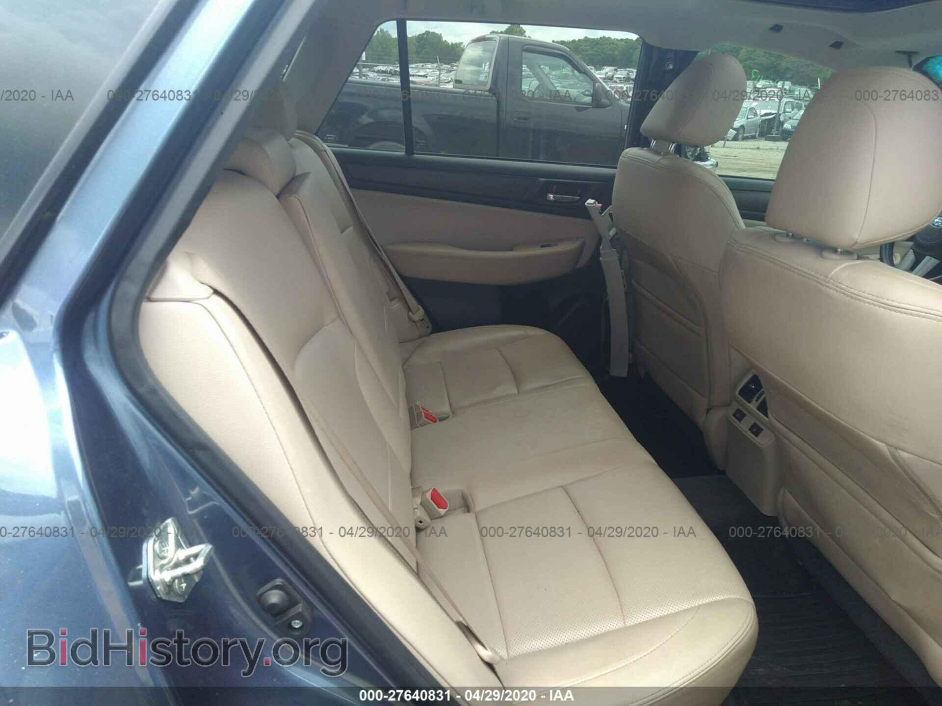 2015 SUBARU OUTBACK - VIN: 4S4BSBLC2F3263629 - Фото 8