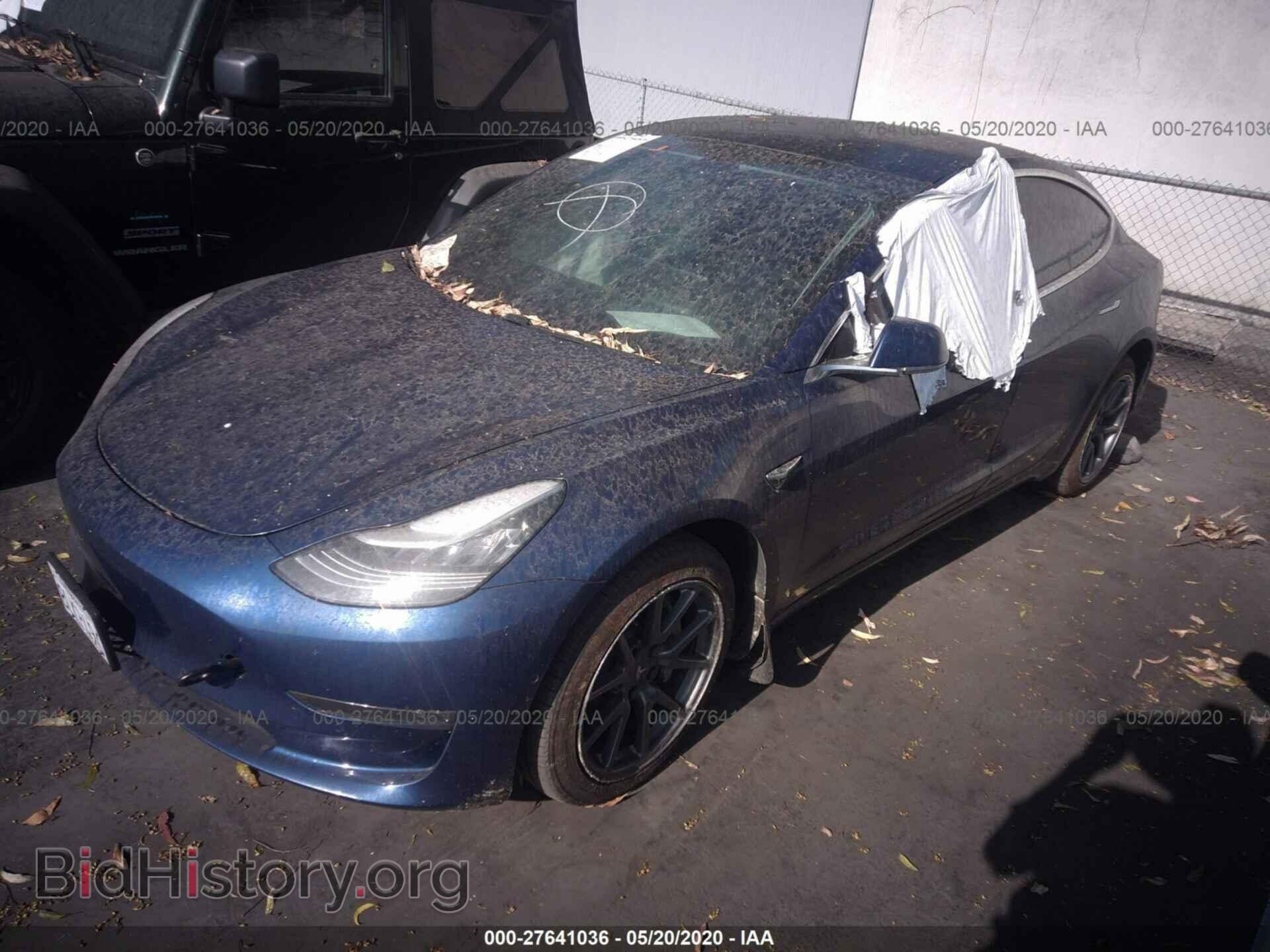 2019 TESLA MODEL 3 - VIN: 5YJ3E1EB7KF433205 - Фото 2