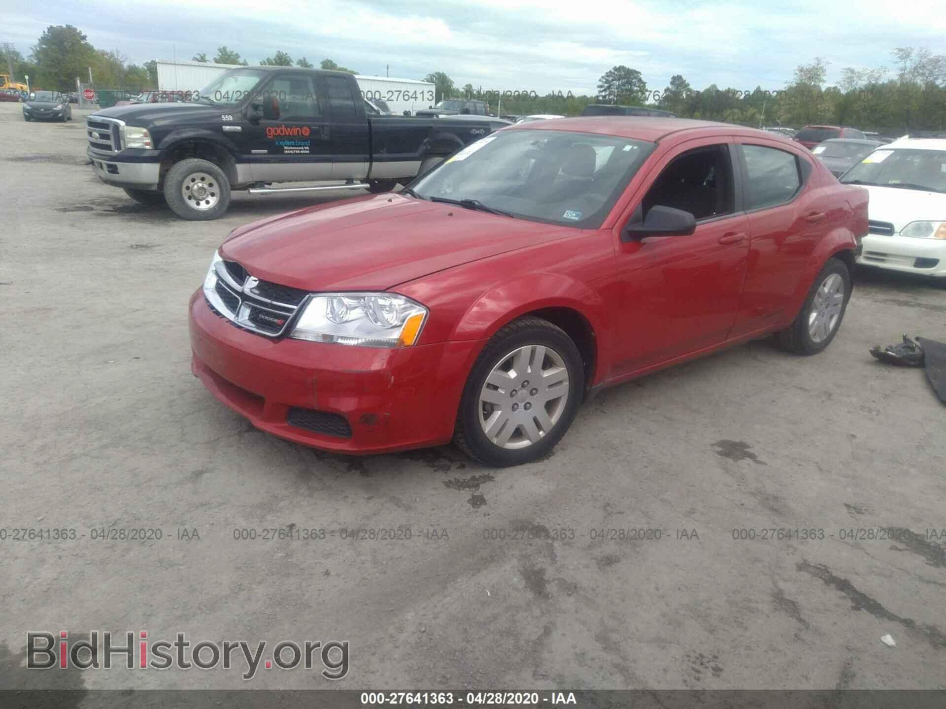 2013 DODGE AVENGER - VIN: 1C3CDZAB2DN711606 - Photo 2