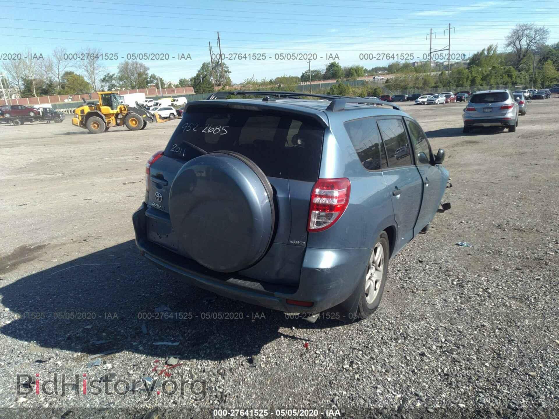 2011 TOYOTA RAV4 - VIN: 2T3BF4DV4BW101044 - Фото 4