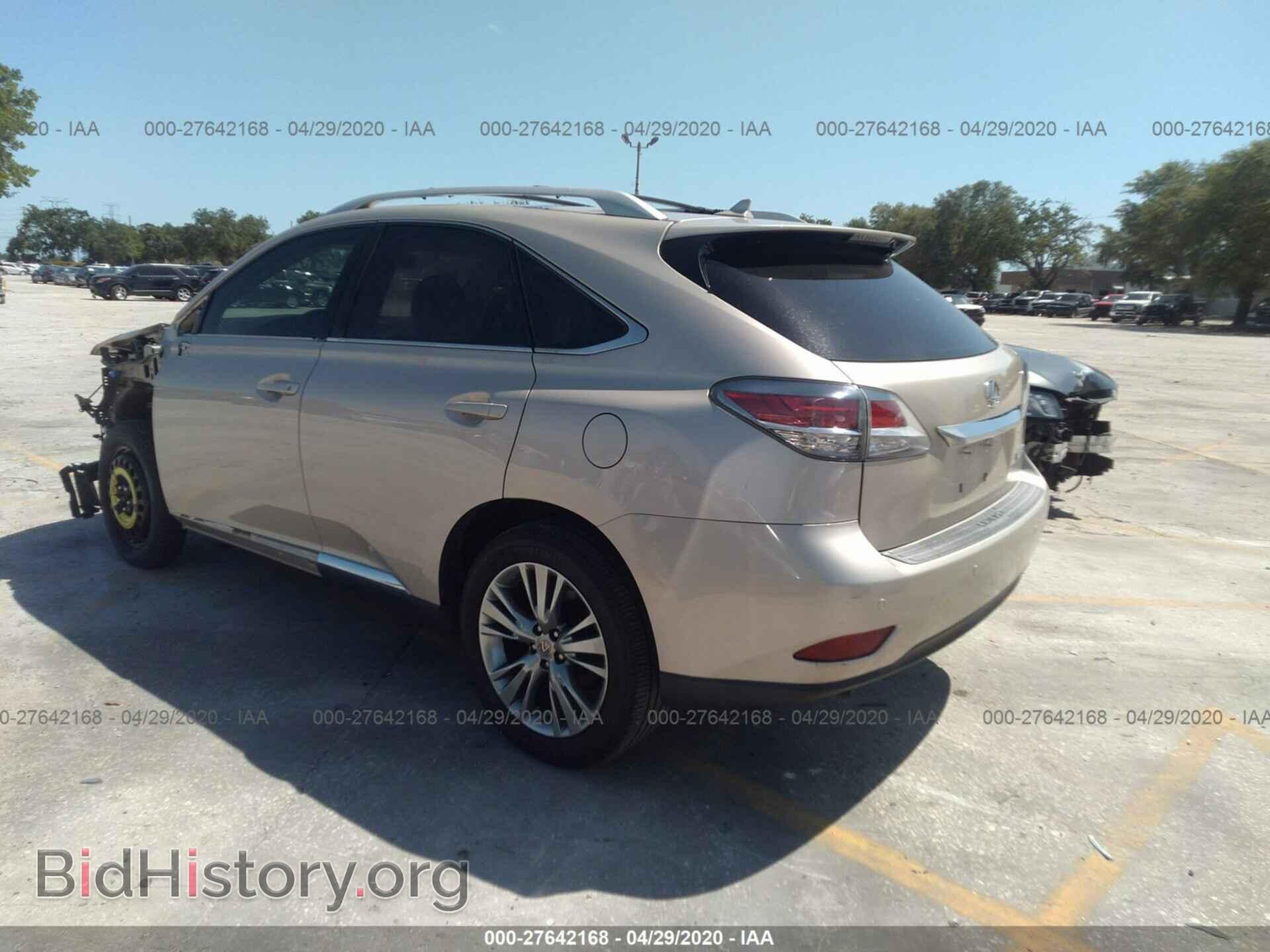 2013 LEXUS RX - VIN: 2T2BK1BA1DC155677 - Photo 3