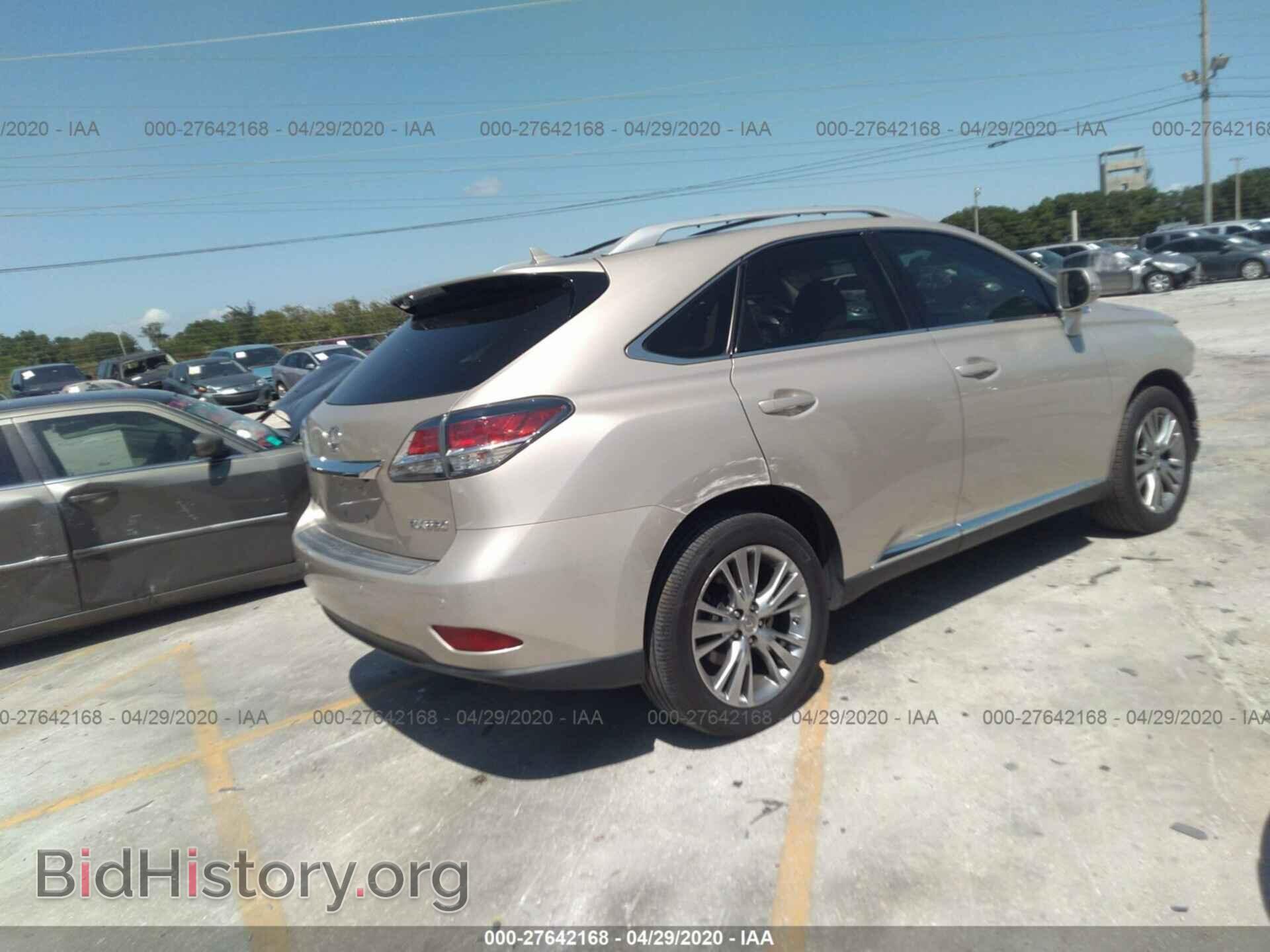 2013 LEXUS RX - VIN: 2T2BK1BA1DC155677 - Photo 4