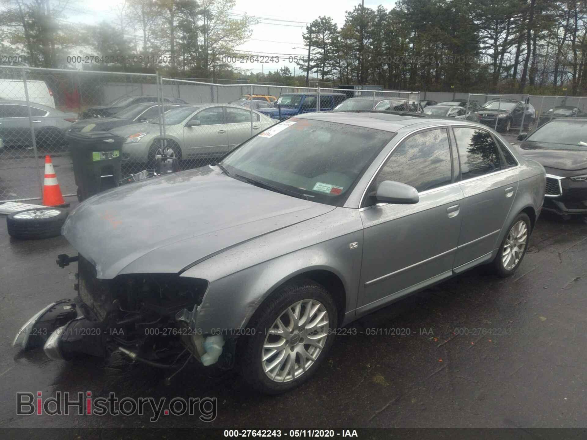 2008 AUDI A4 - VIN: WAUDF78E28A136710 - Фото 2