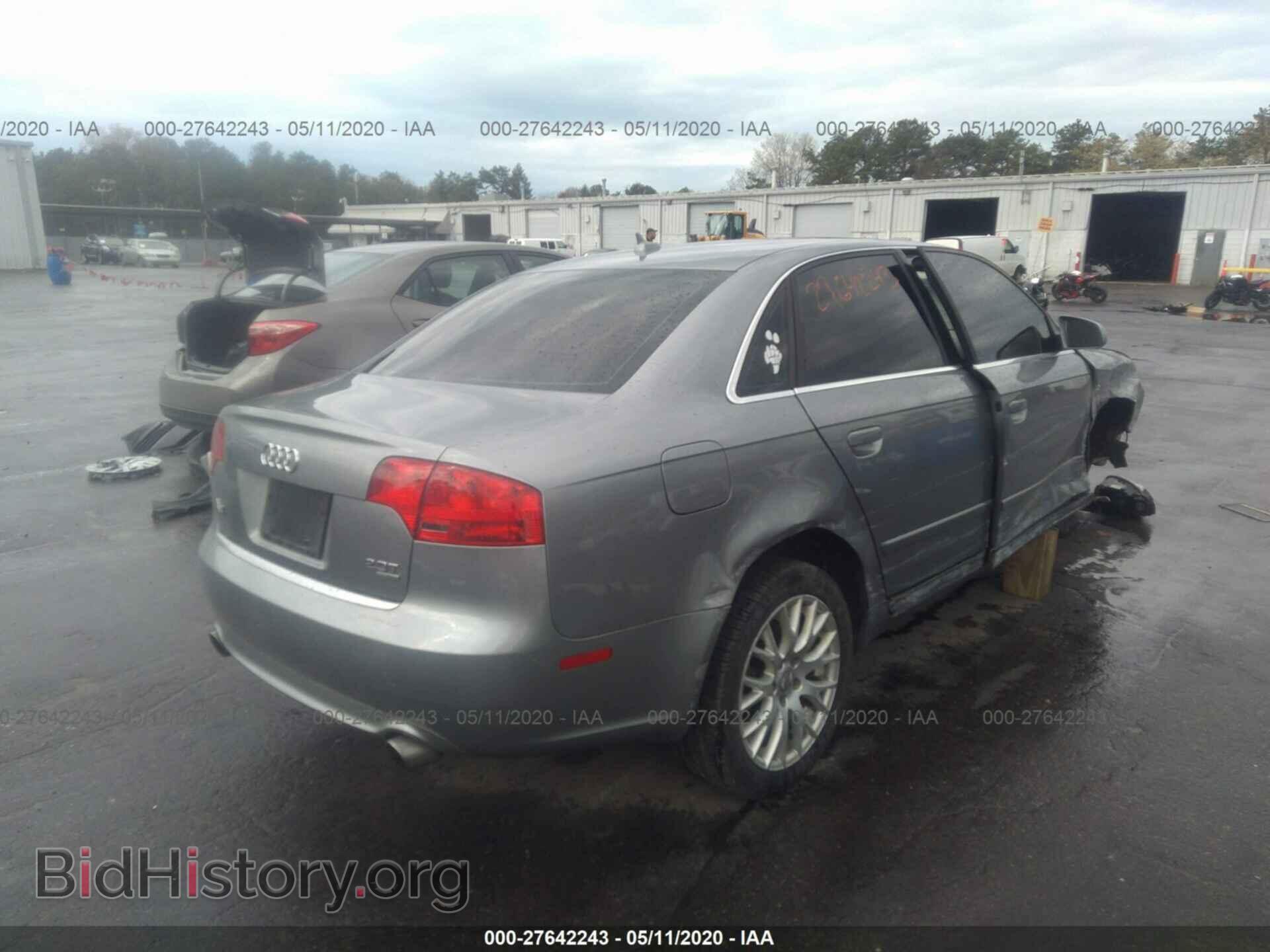 2008 AUDI A4 - VIN: WAUDF78E28A136710 - Фото 4