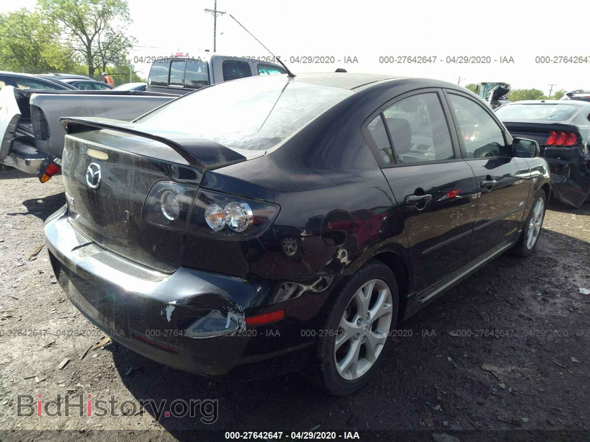 2008 MAZDA 3 - VIN: JM1BK323X81777965 - Фото 4