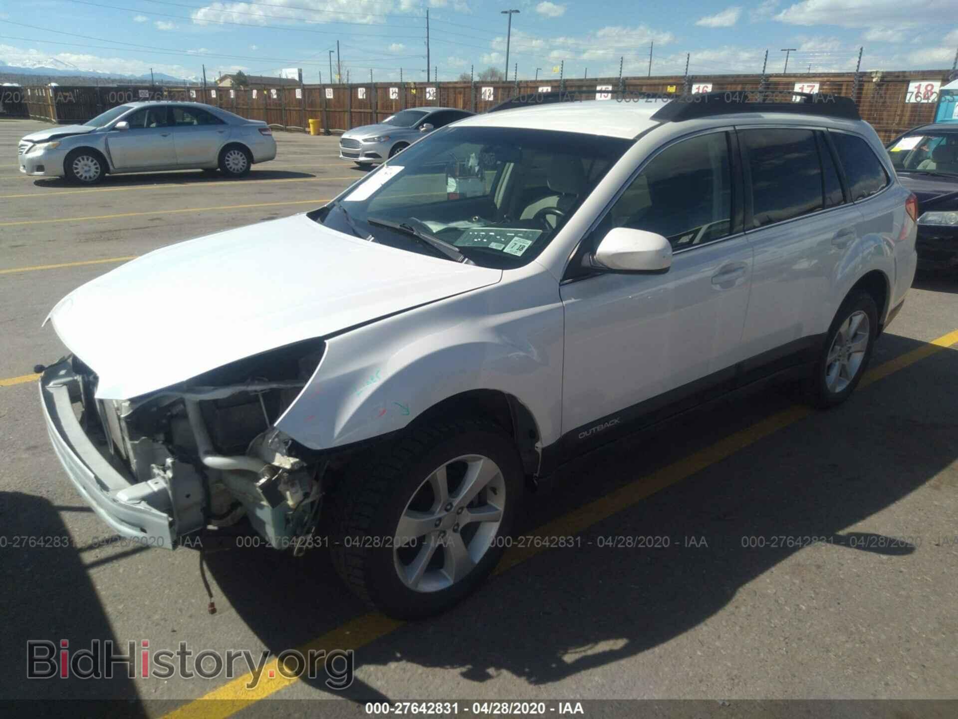 2013 SUBARU OUTBACK - VIN: 4S4BRBCC1D3307807 - Photo 2