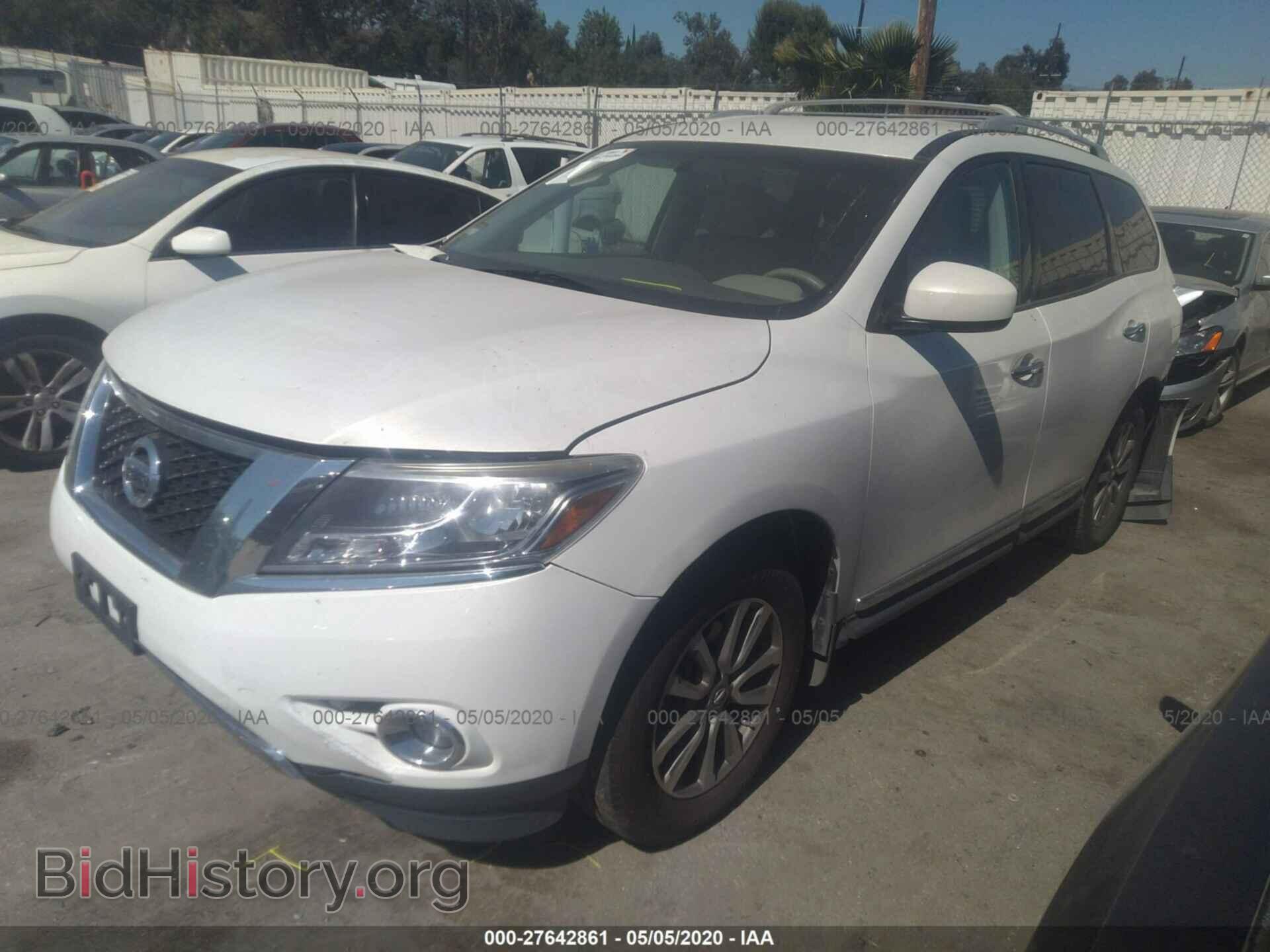 2013 NISSAN PATHFINDER - VIN: 5N1AR2MN7DC605421 - Фото 2