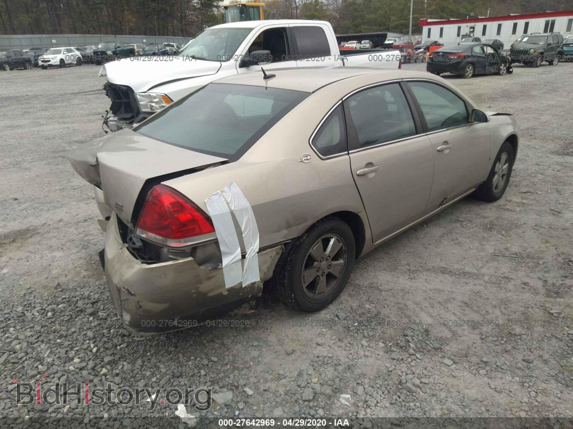 2008 CHEVROLET IMPALA - VIN: 2G1WT58N981309151 - Photo 4