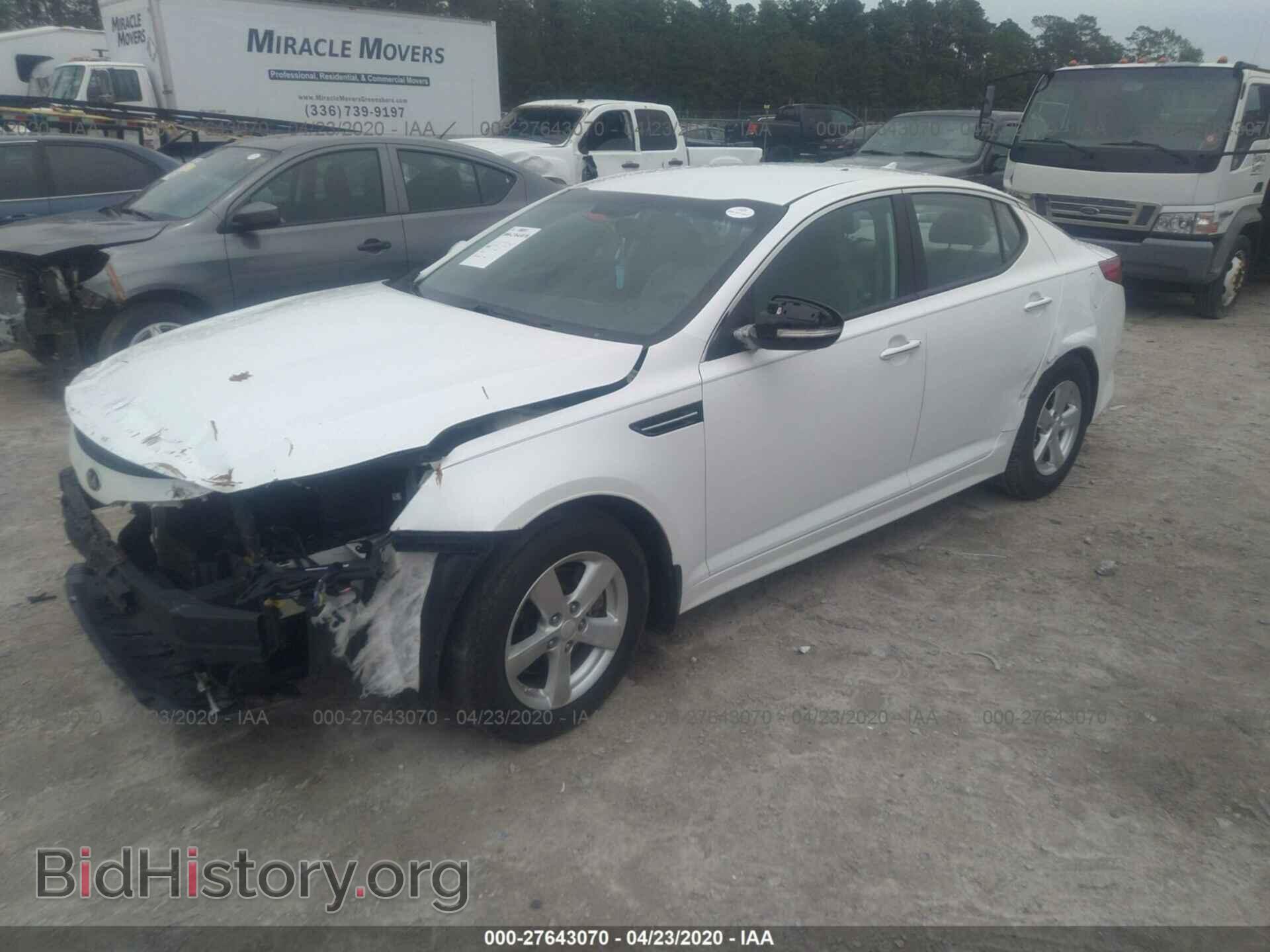 2015 KIA OPTIMA - VIN: KNAGM4A78F5648667 - Photo 2
