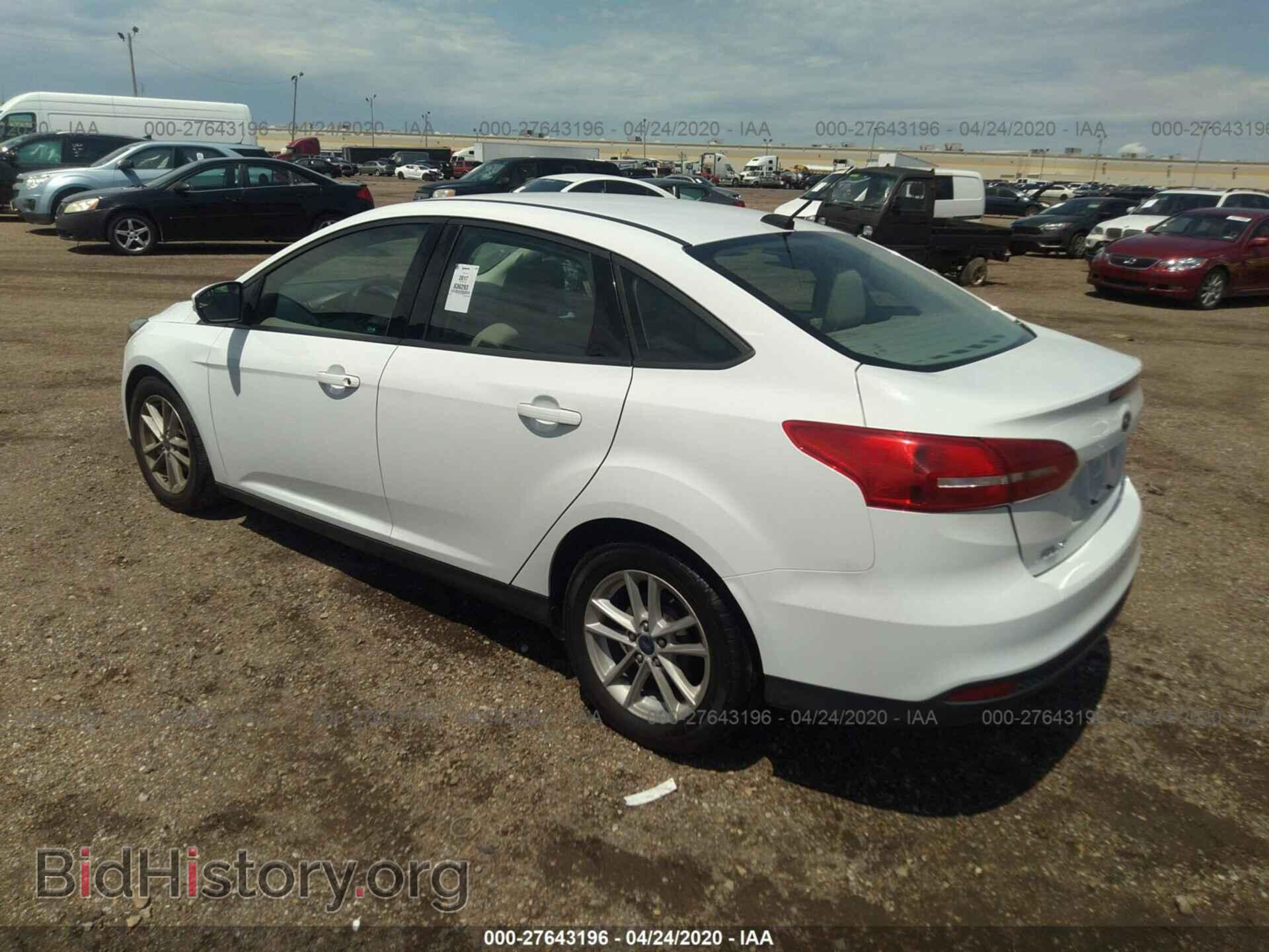 2017 FORD FOCUS - VIN: 1FADP3F2XHL232855 - Фото 3