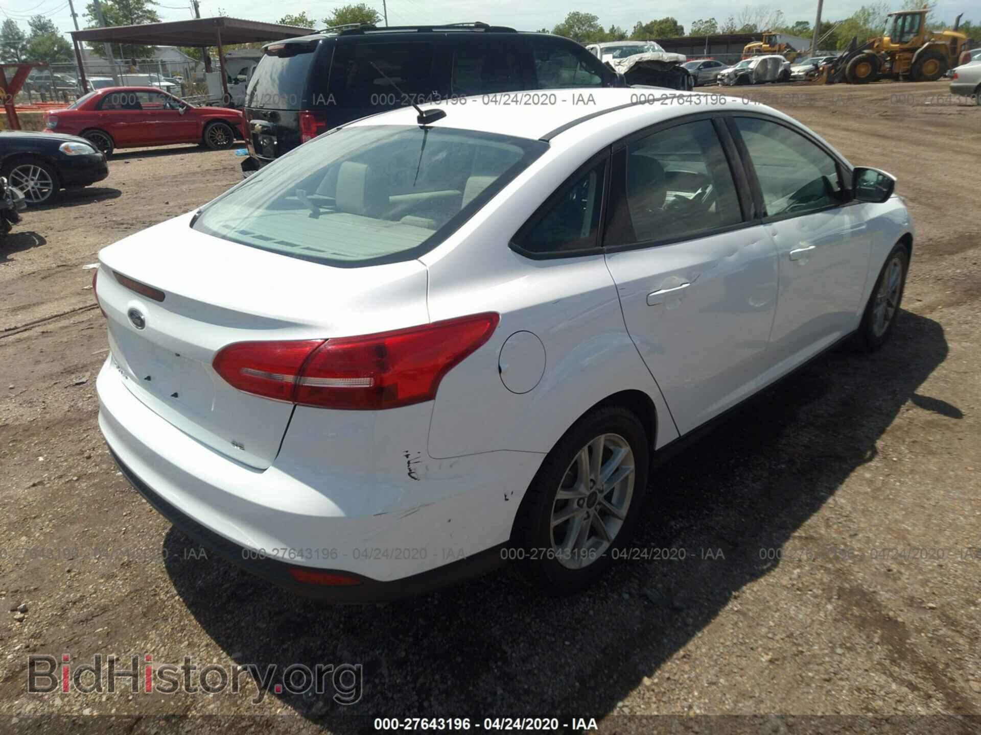 2017 FORD FOCUS - VIN: 1FADP3F2XHL232855 - Фото 4