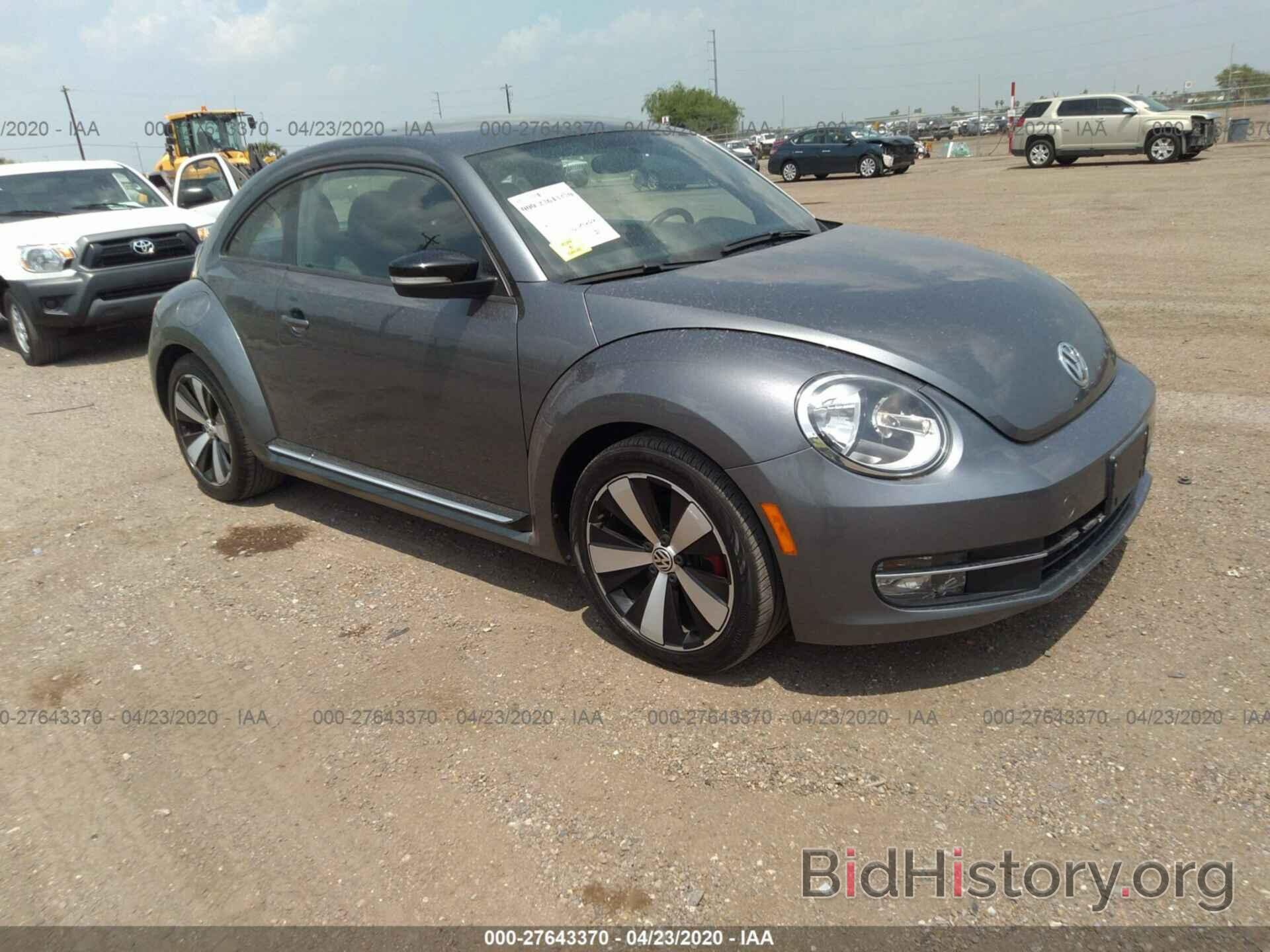 Photo 3VWV67ATXDM605309 - VOLKSWAGEN BEETLE 2013