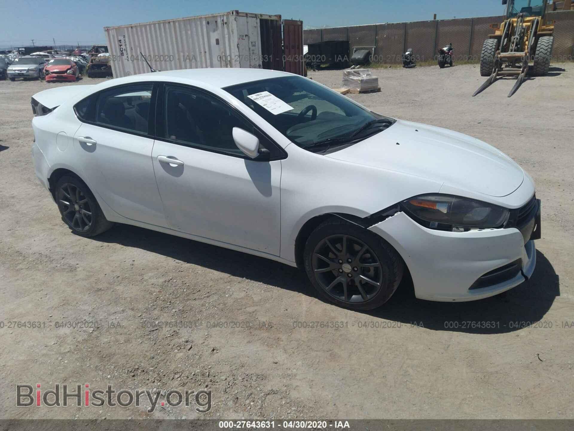 Фотография 1C3CDFAA1FD433294 - DODGE DART 2015