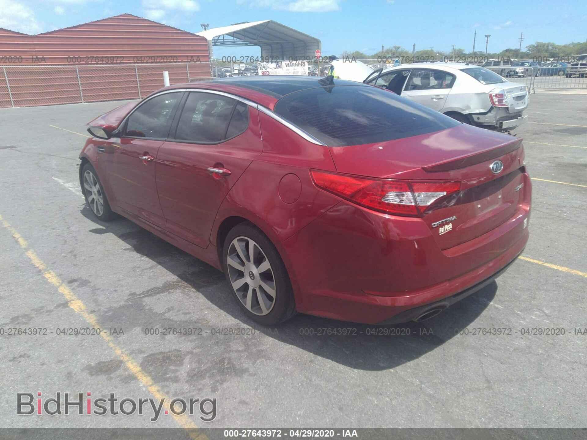 2012 KIA OPTIMA - VIN: 5XXGR4A67CG030789 - Фото 3