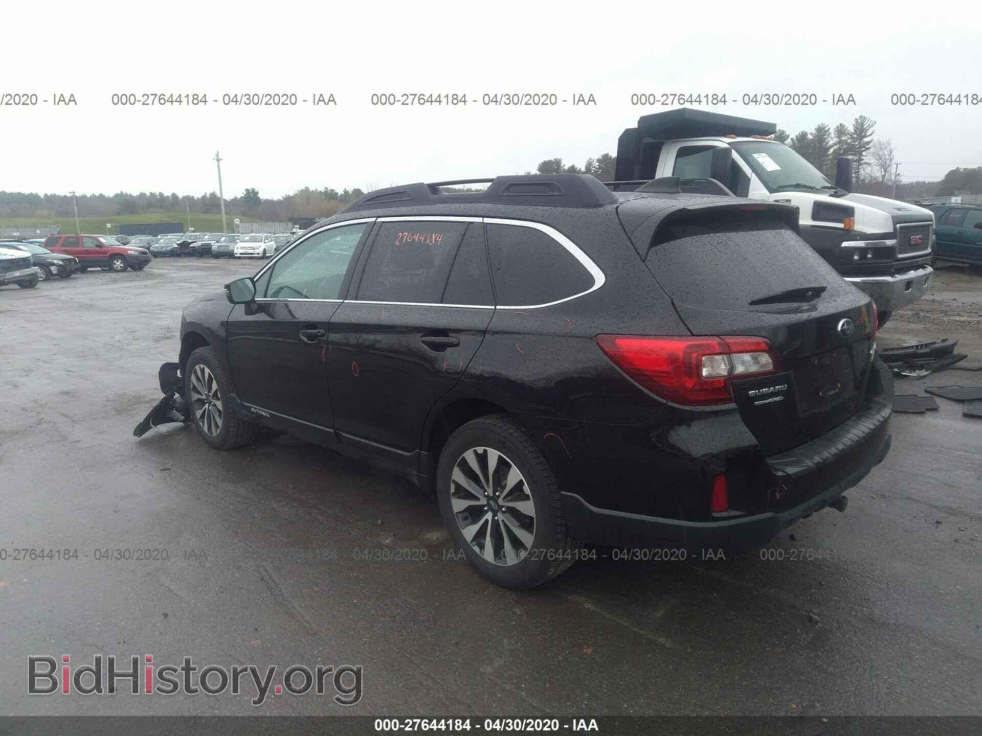2017 SUBARU OUTBACK - VIN: 4S4BSAKC1H3354602 - Фото 3