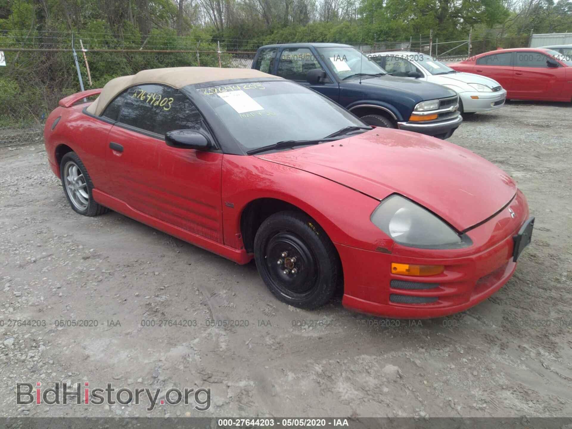 Фотография 4A3AE85H32E100258 - MITSUBISHI ECLIPSE 2002