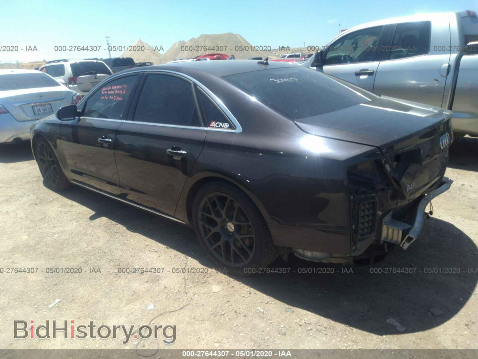 2013 AUDI A8 - VIN: WAUA2AFD1DN009763 - Фото 3
