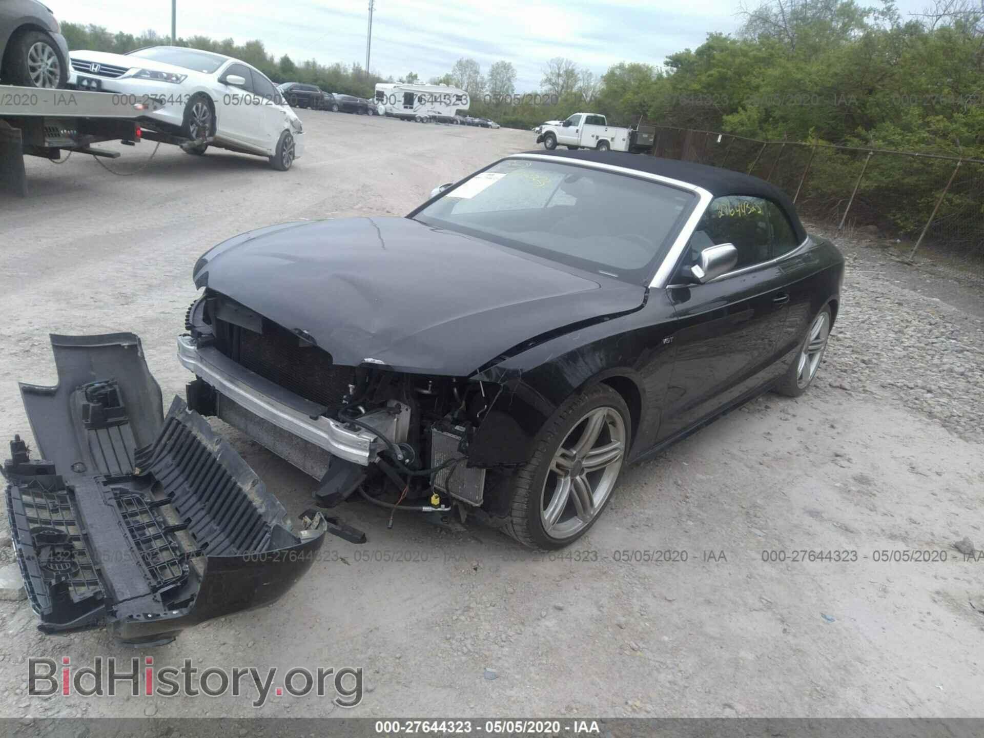 2012 AUDI S5 - VIN: WAUCGAFH2CN003594 - Photo 2