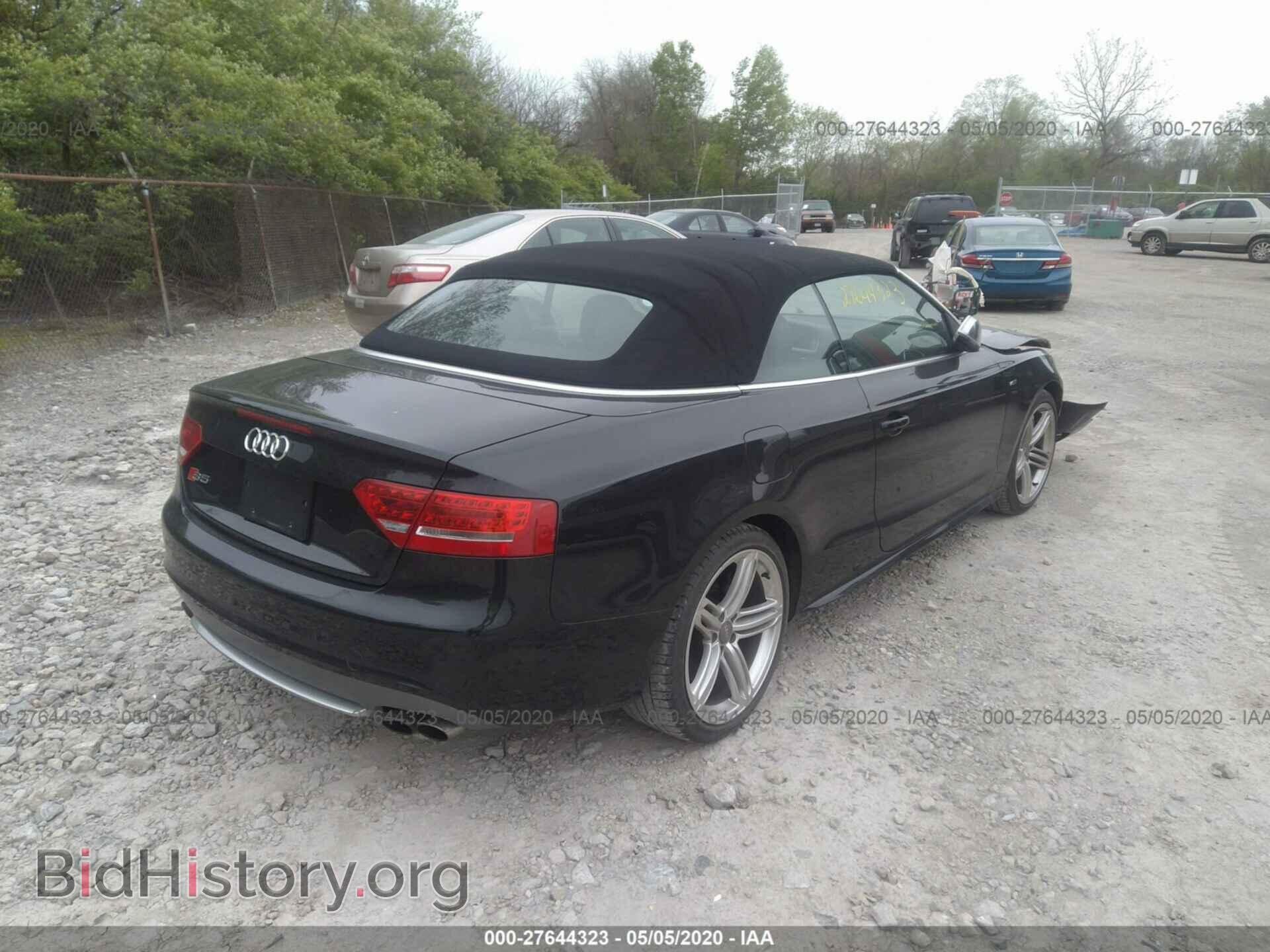 2012 AUDI S5 - VIN: WAUCGAFH2CN003594 - Photo 4