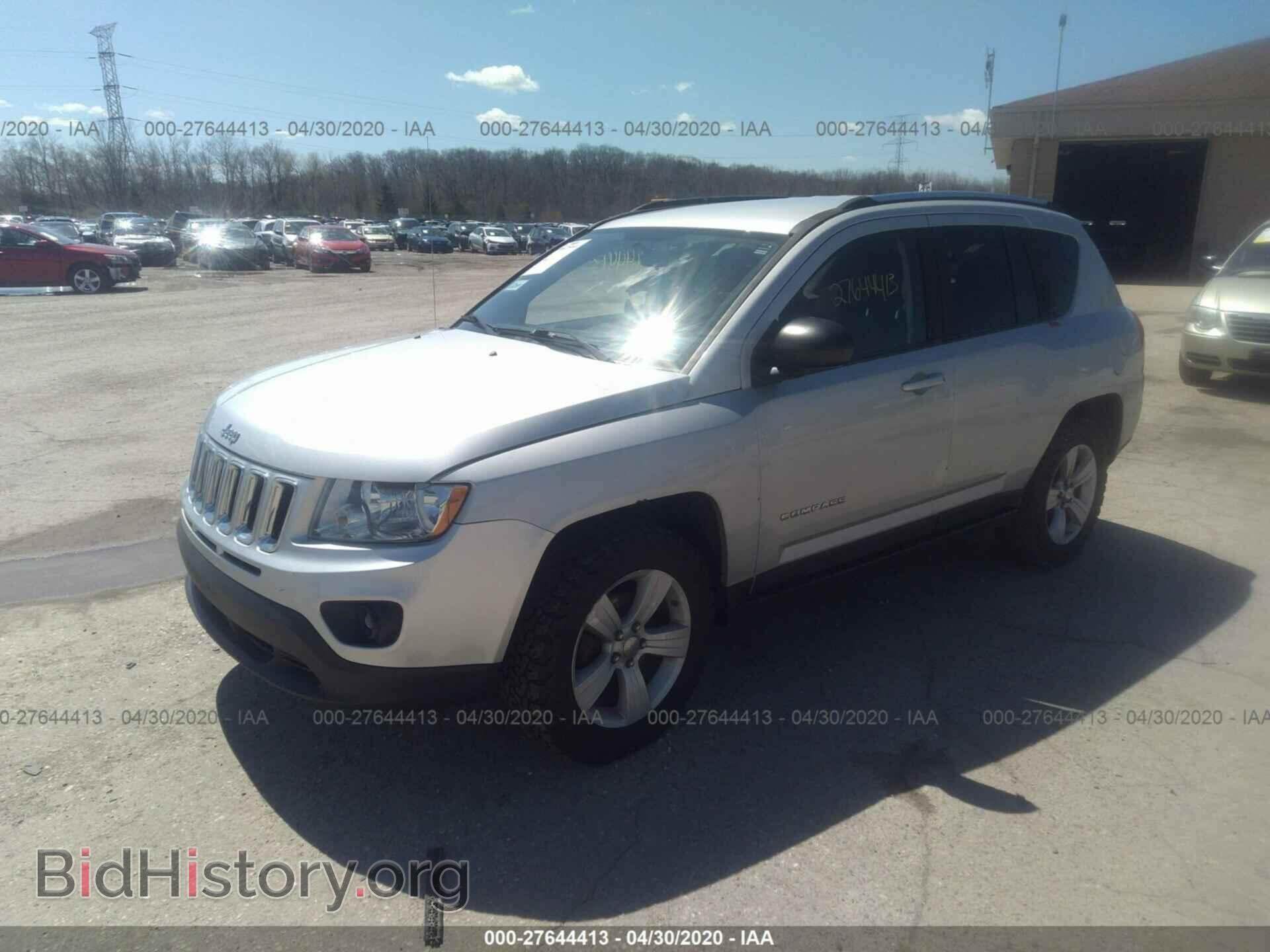 2011 JEEP COMPASS - VIN: 1J4NF1FB7BD212290 - Фото 2