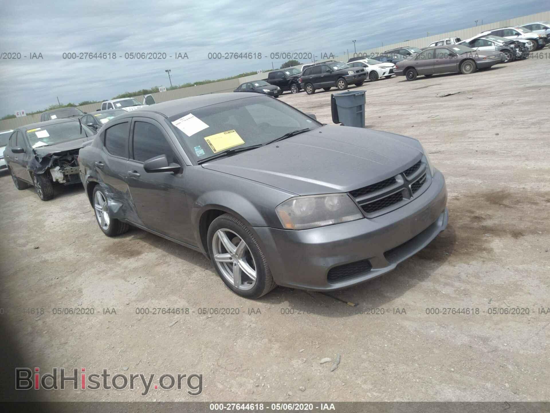 Фотография 1C3CDZAG2DN771803 - DODGE AVENGER 2013