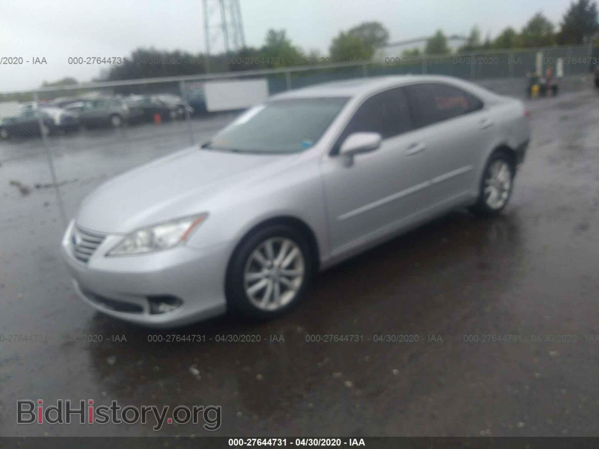 2011 LEXUS ES - VIN: JTHBK1EG8B2435403 - Фото 2