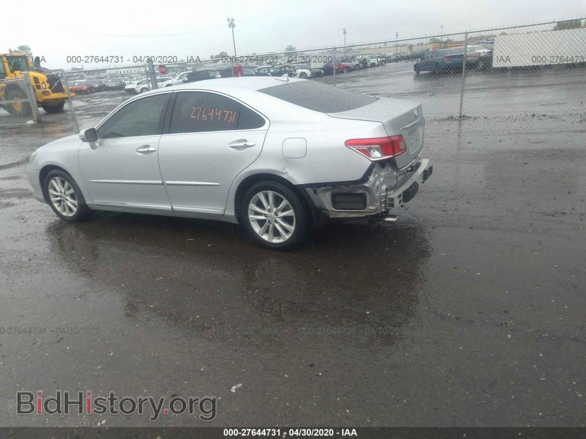 2011 LEXUS ES - VIN: JTHBK1EG8B2435403 - Фото 3