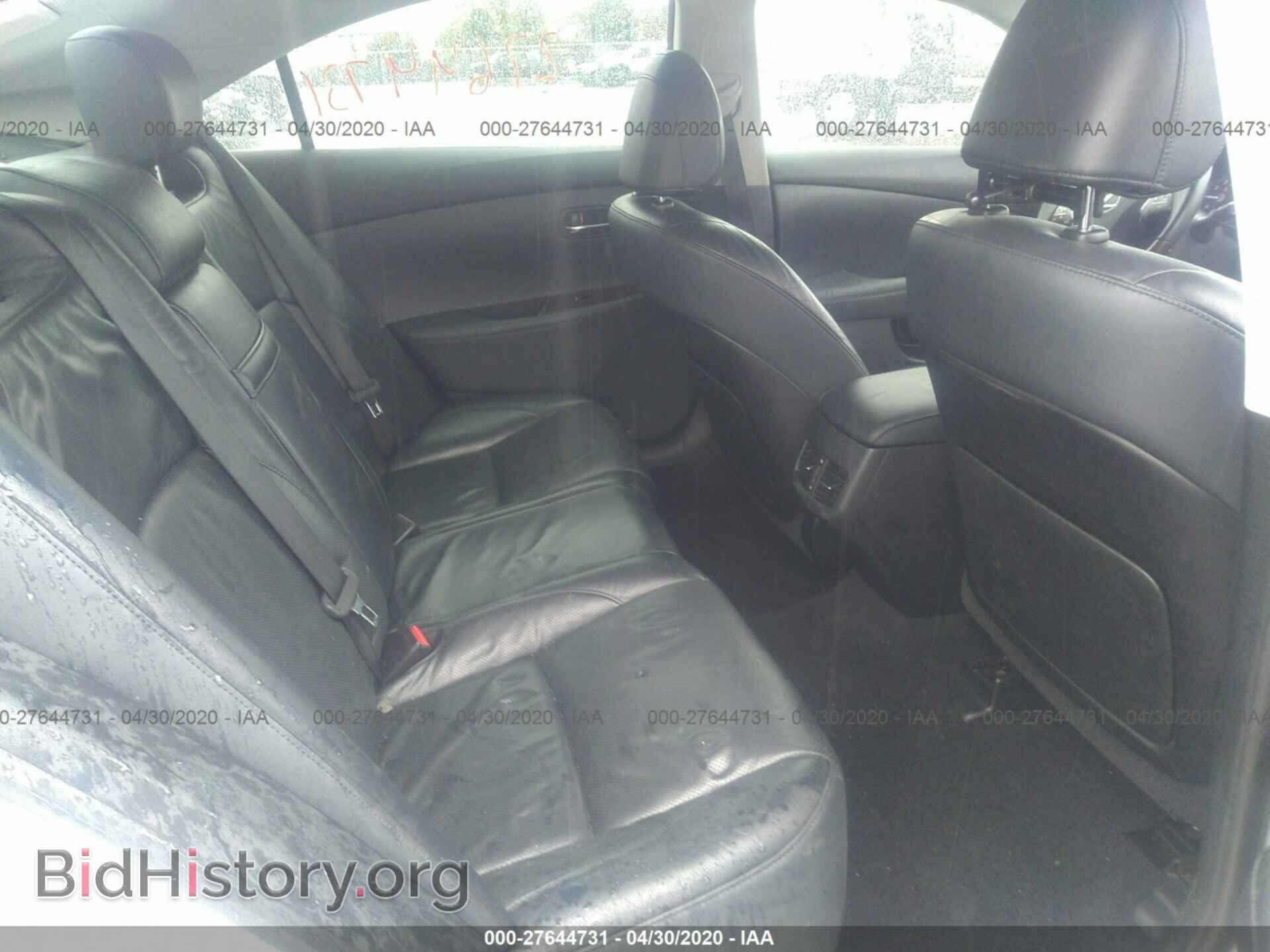 2011 LEXUS ES - VIN: JTHBK1EG8B2435403 - Фото 8