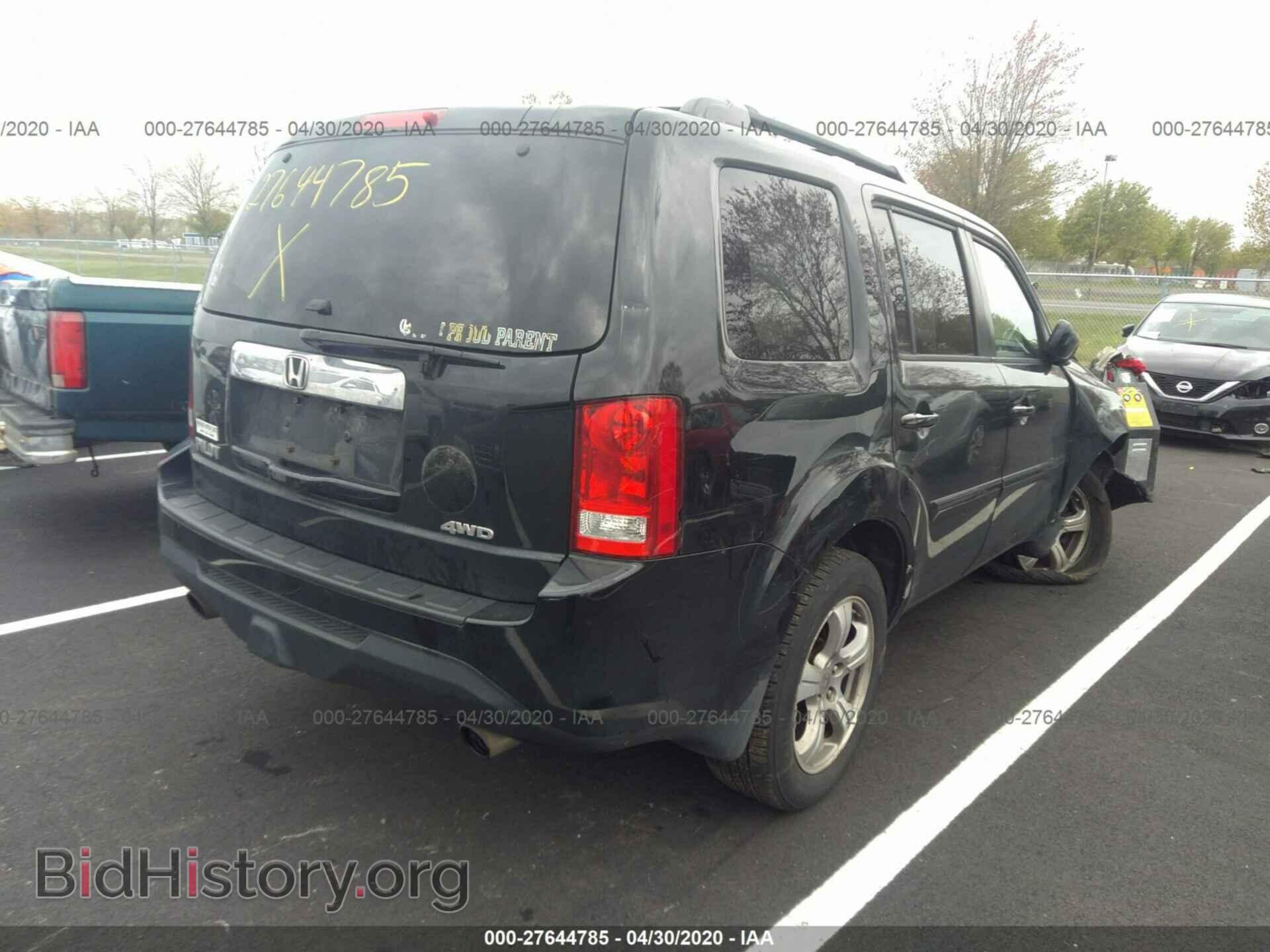 2012 HONDA PILOT - VIN: 5FNYF4H63CB018418 - Фото 4