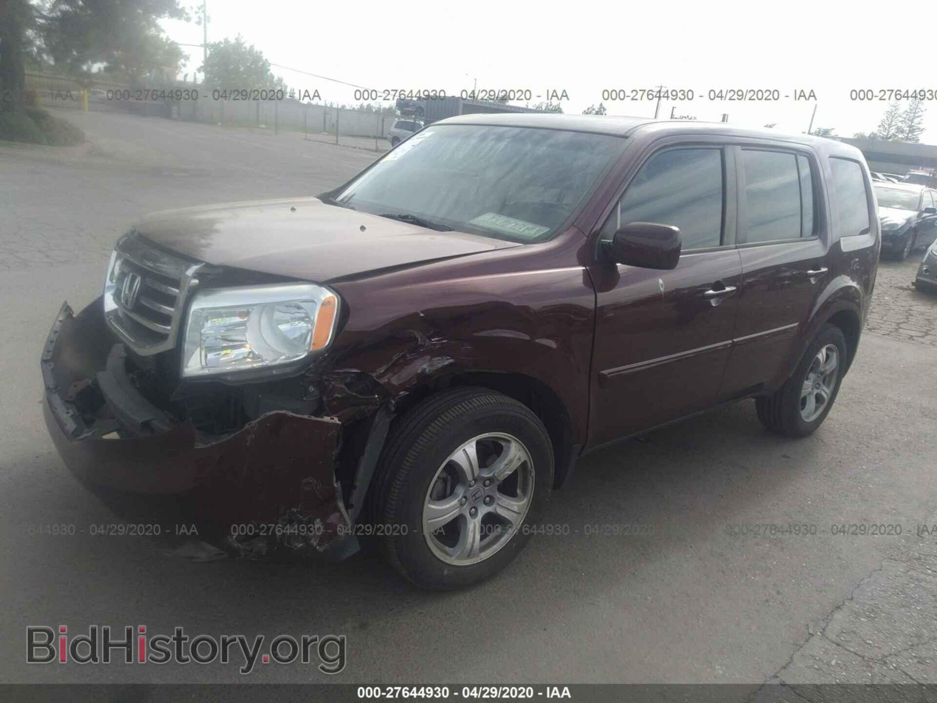 2013 HONDA PILOT - VIN: 5FNYF4H59DB081449 - Фото 2