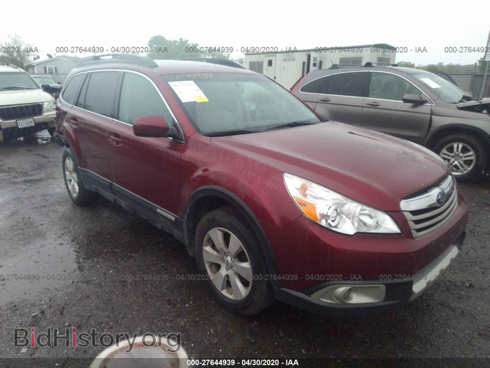 Фотография 4S4BRDJC3B2436357 - SUBARU OUTBACK 2011