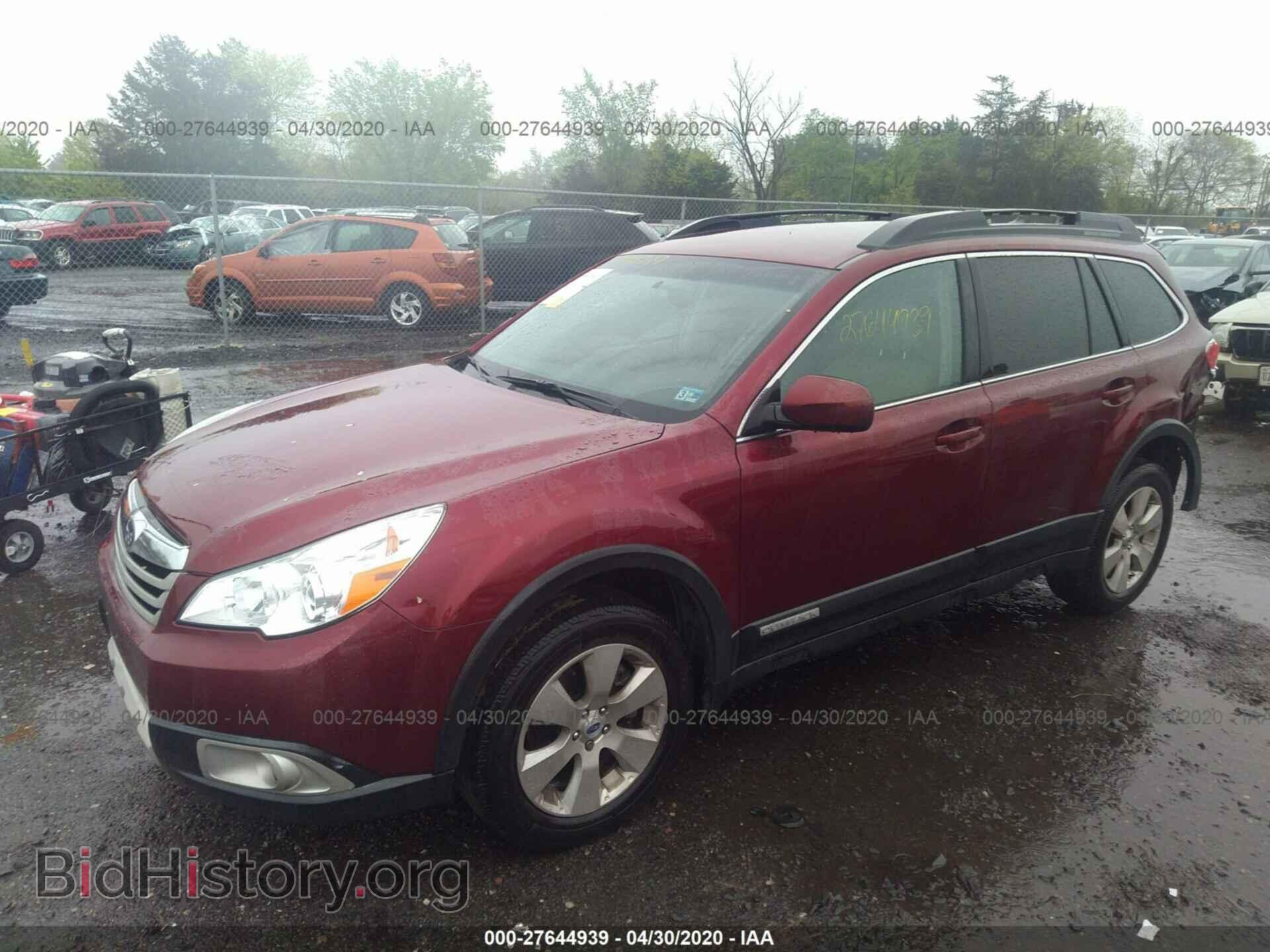 2011 SUBARU OUTBACK - VIN: 4S4BRDJC3B2436357 - Фото 2