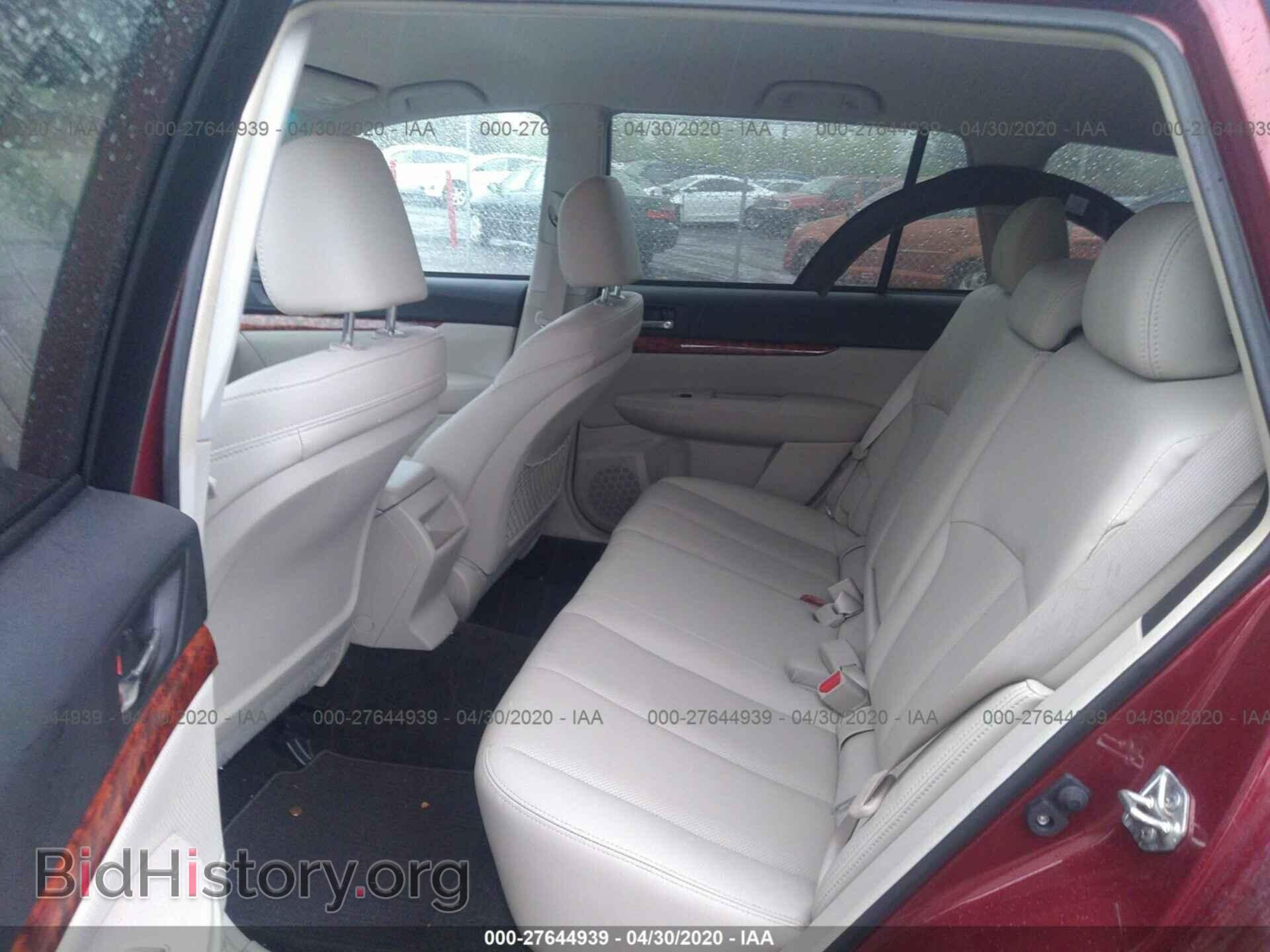 2011 SUBARU OUTBACK - VIN: 4S4BRDJC3B2436357 - Фото 8