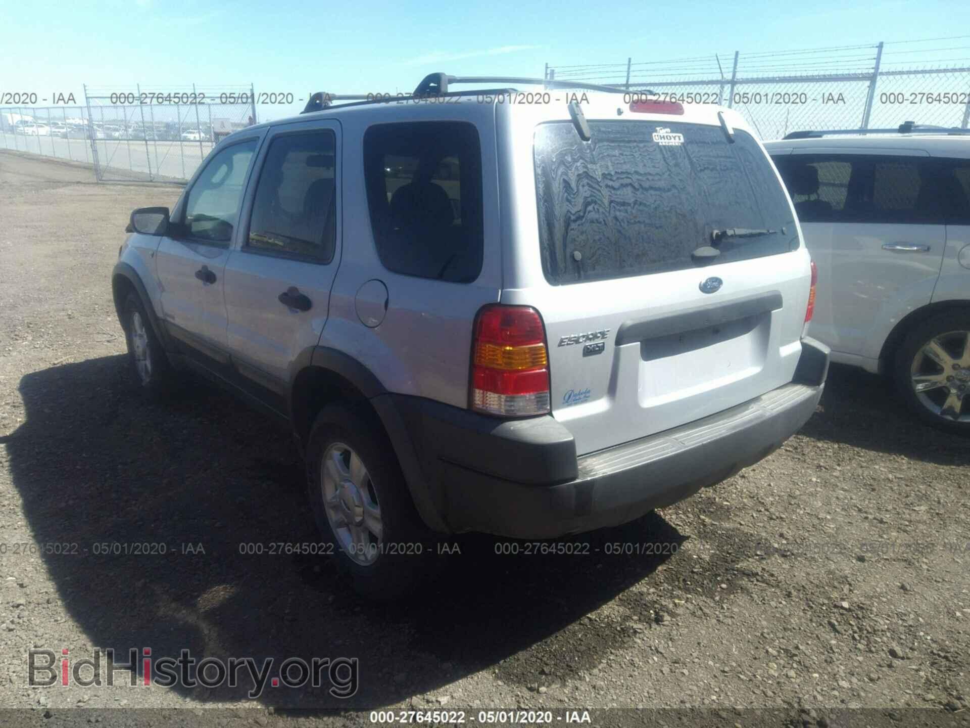2002 FORD ESCAPE - VIN: 1FMYU03182KD03025 - Фото 3