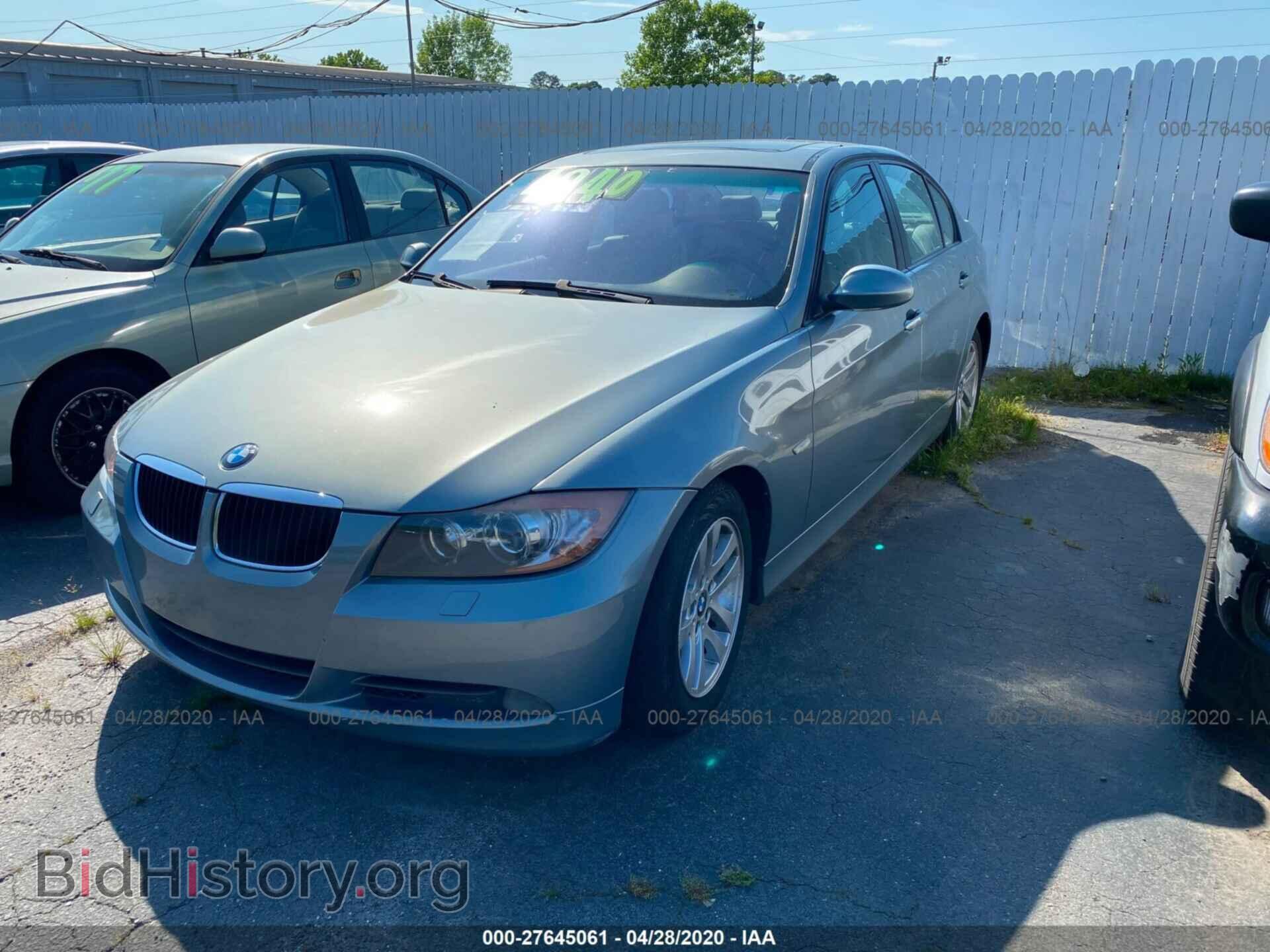 2007 BMW 328 - VIN: WBAVA33547KX71939 - Фото 2