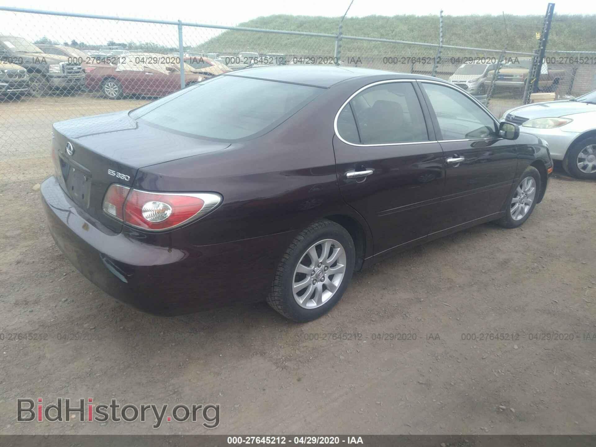 2004 LEXUS ES - VIN: JTHBA30G645035251 - Photo 4