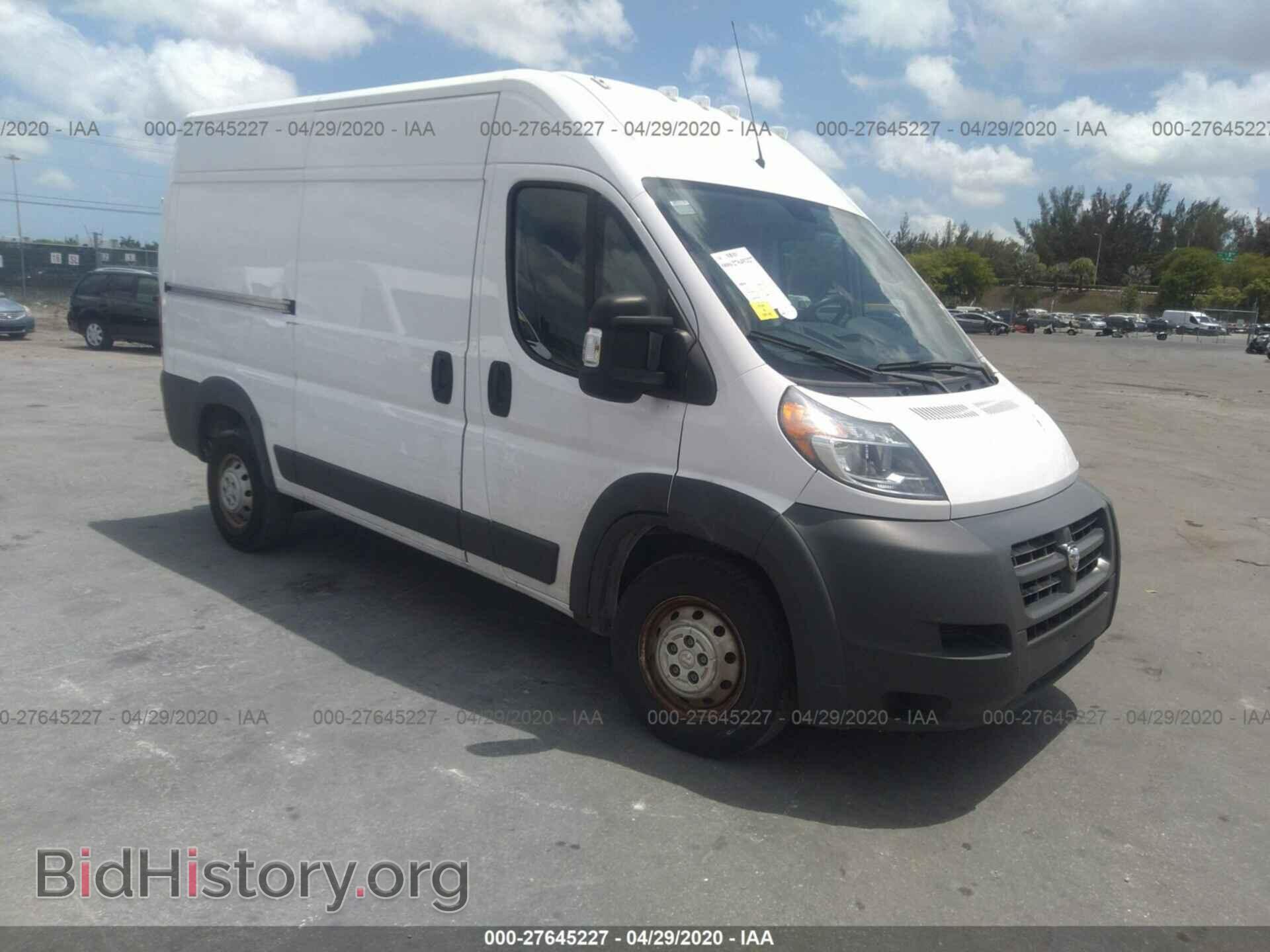 Фотография 3C6TRVCG7JE113100 - RAM PROMASTER 2500 2018