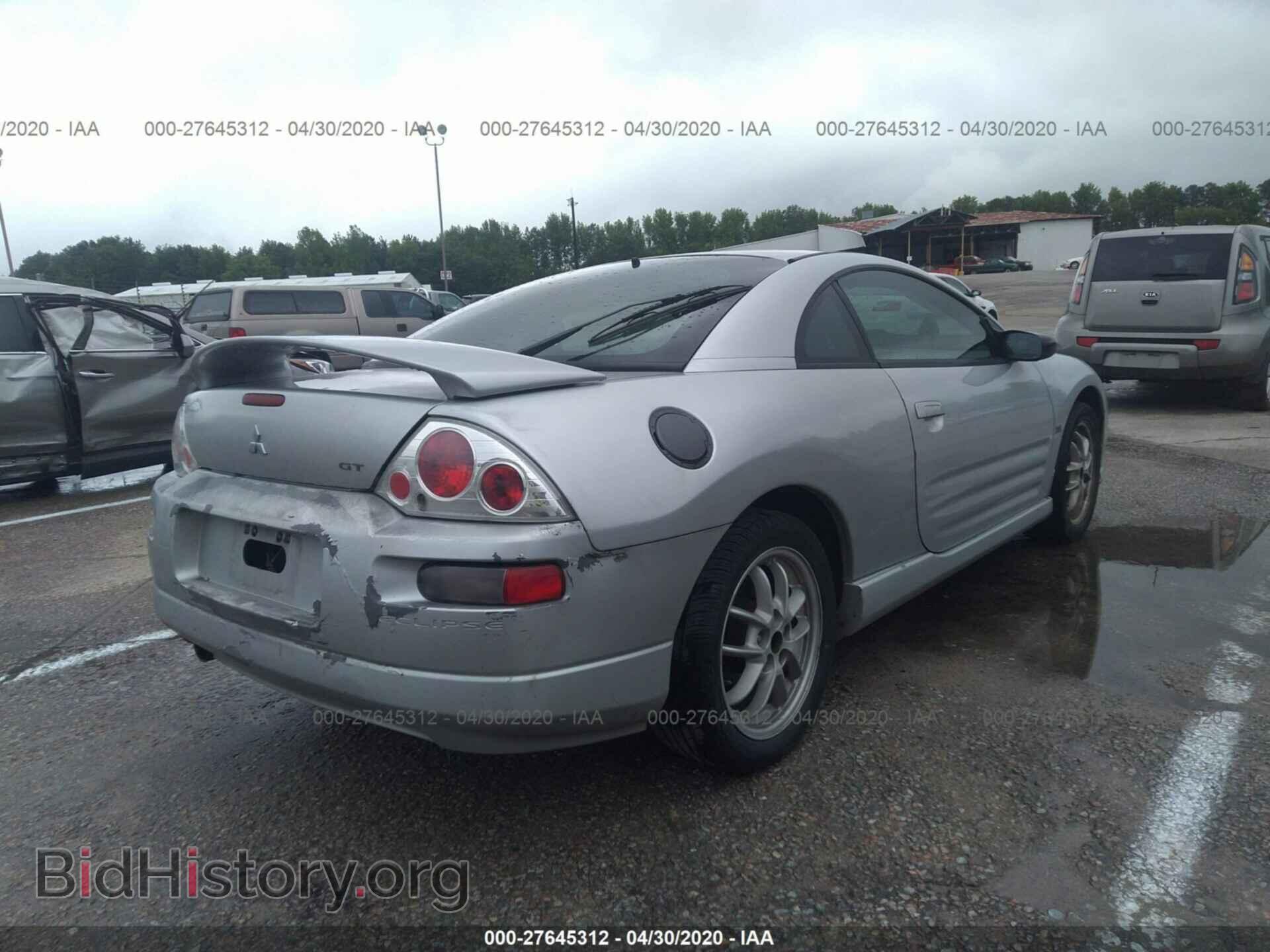 2002 MITSUBISHI ECLIPSE - VIN: 4A3AC54H92E036023 - Photo 4