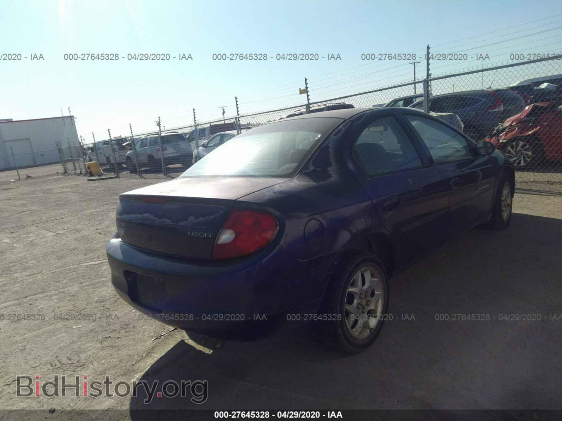 2000 DODGE NEON - VIN: 1B3ES46C8YD536872 - Фото 4