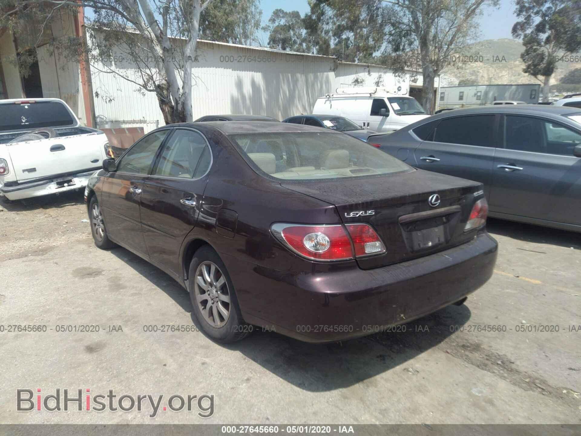 2002 LEXUS ES - VIN: JTHBF30G720058484 - Photo 3