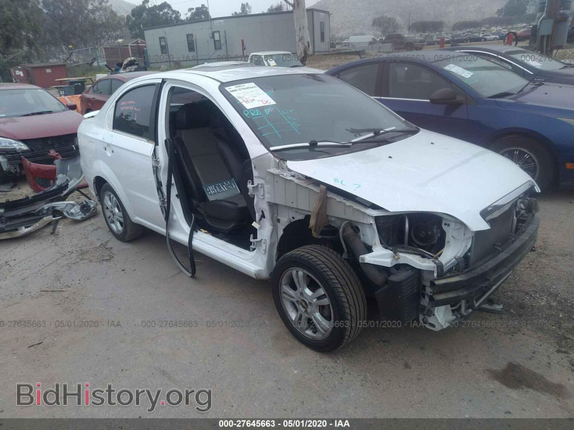 Photo KL1TG5DE3BB220694 - CHEVROLET AVEO 2011