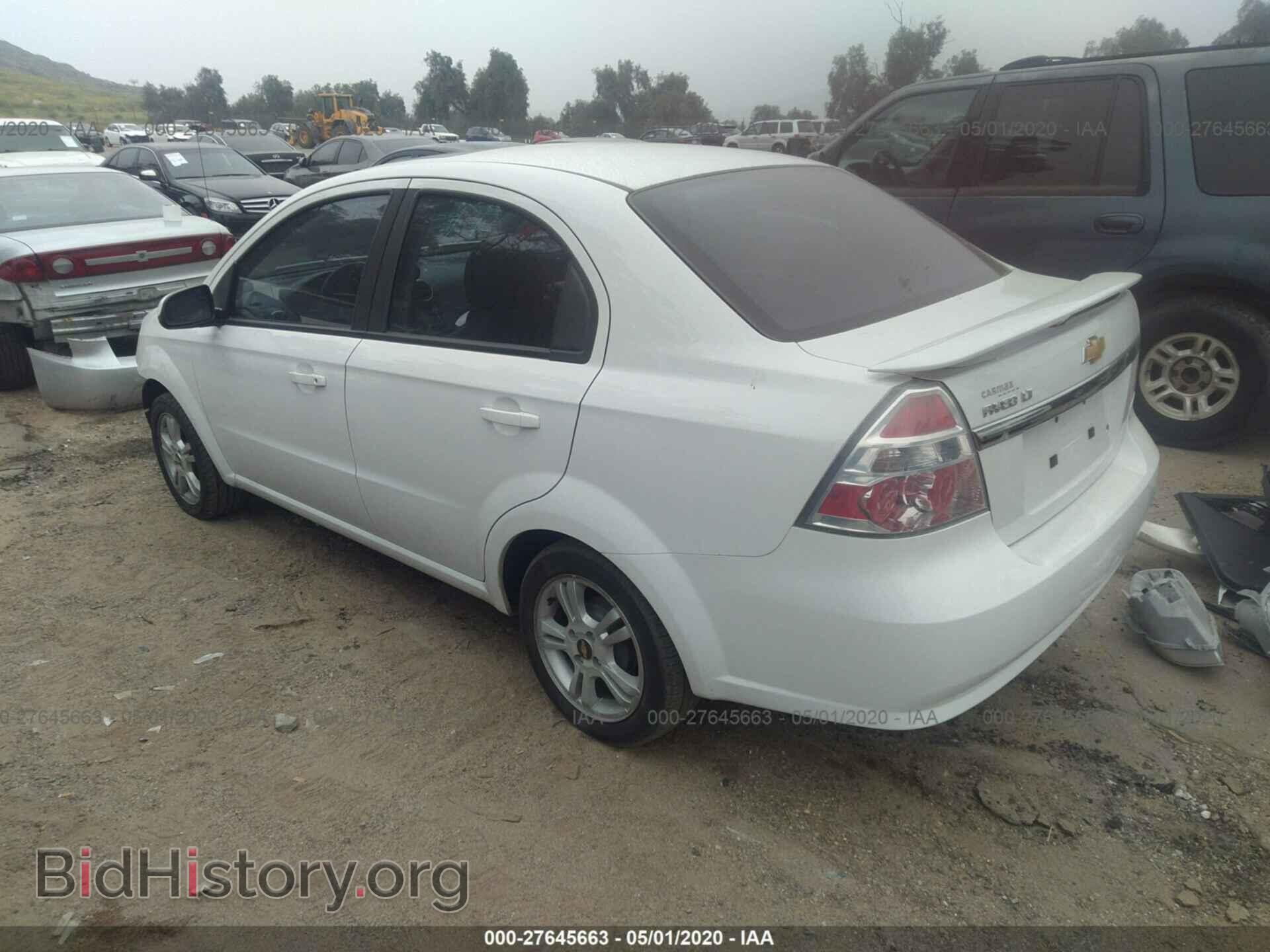 2011 CHEVROLET AVEO - VIN: KL1TG5DE3BB220694 - Фото 3