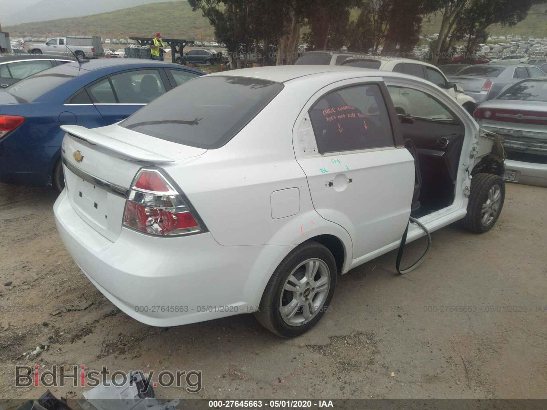 2011 CHEVROLET AVEO - VIN: KL1TG5DE3BB220694 - Фото 4