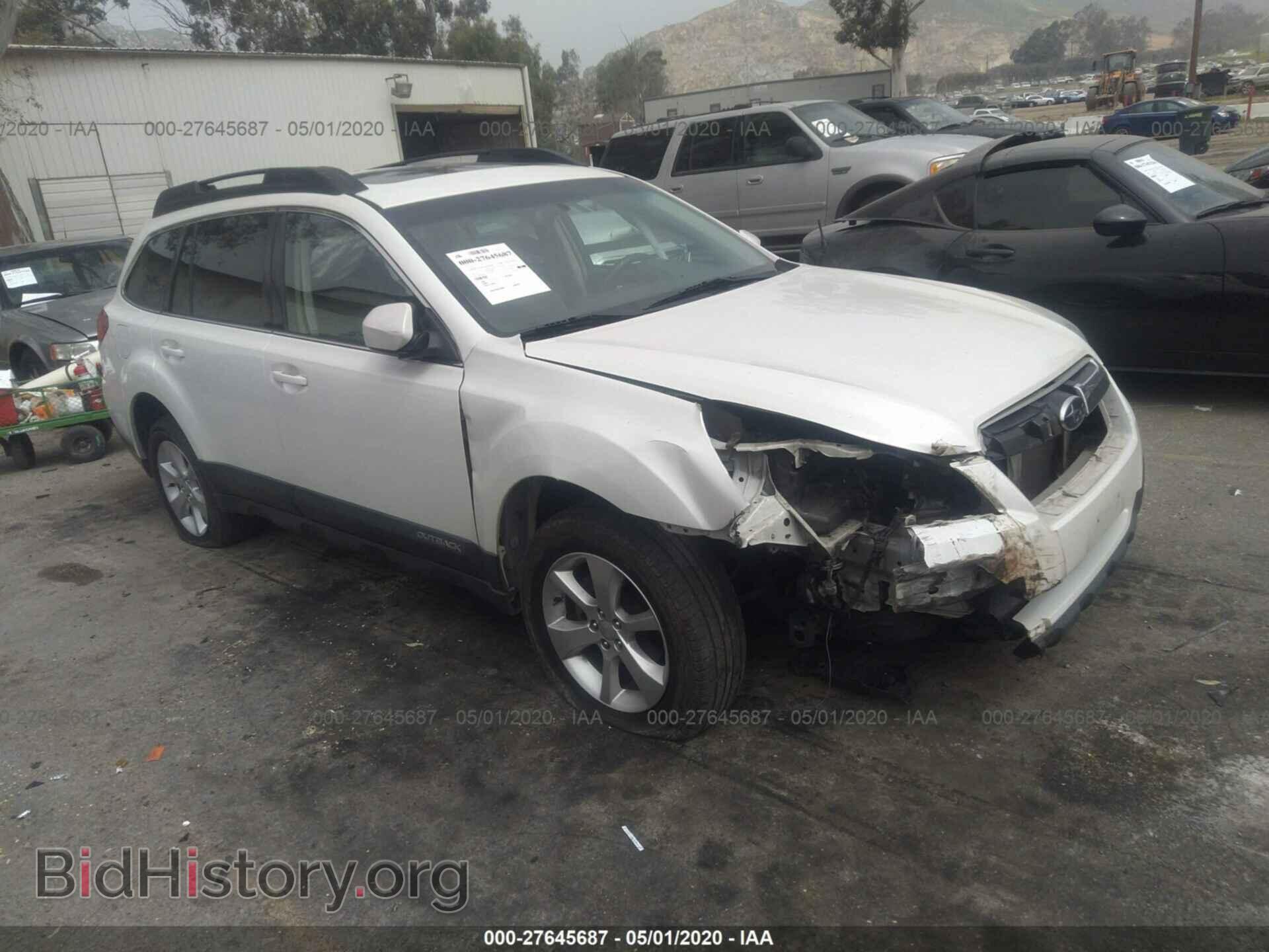 Фотография 4S4BRBGC3D3304501 - SUBARU OUTBACK 2013
