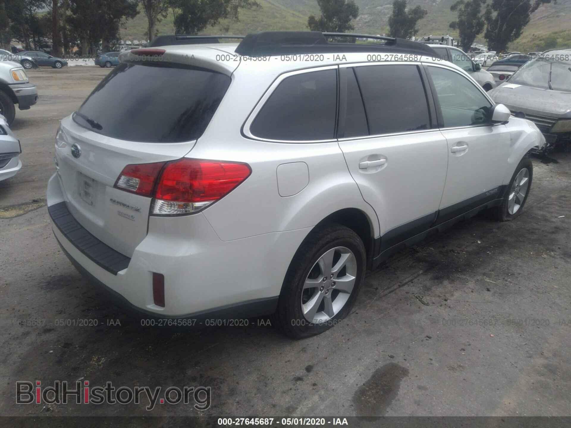 2013 SUBARU OUTBACK - VIN: 4S4BRBGC3D3304501 - Фото 4