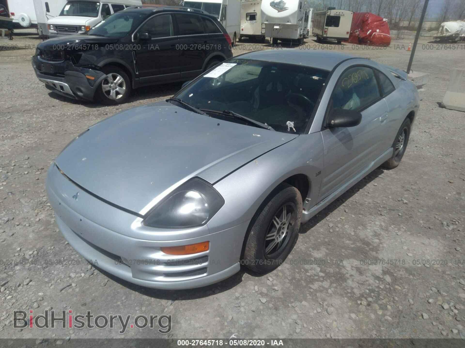 2002 MITSUBISHI ECLIPSE - VIN: 4A3AC84H12E005818 - Photo 2