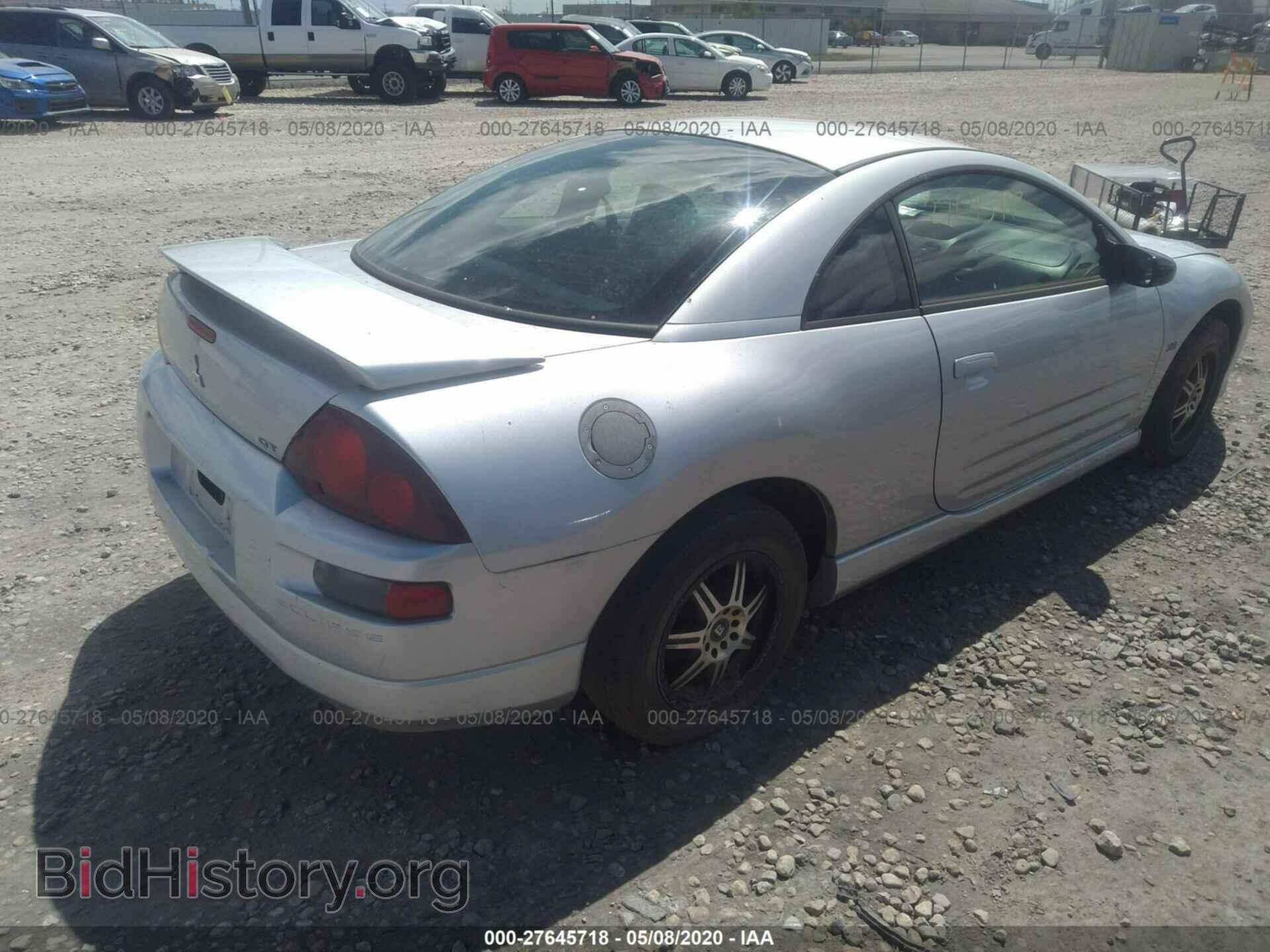 2002 MITSUBISHI ECLIPSE - VIN: 4A3AC84H12E005818 - Photo 4
